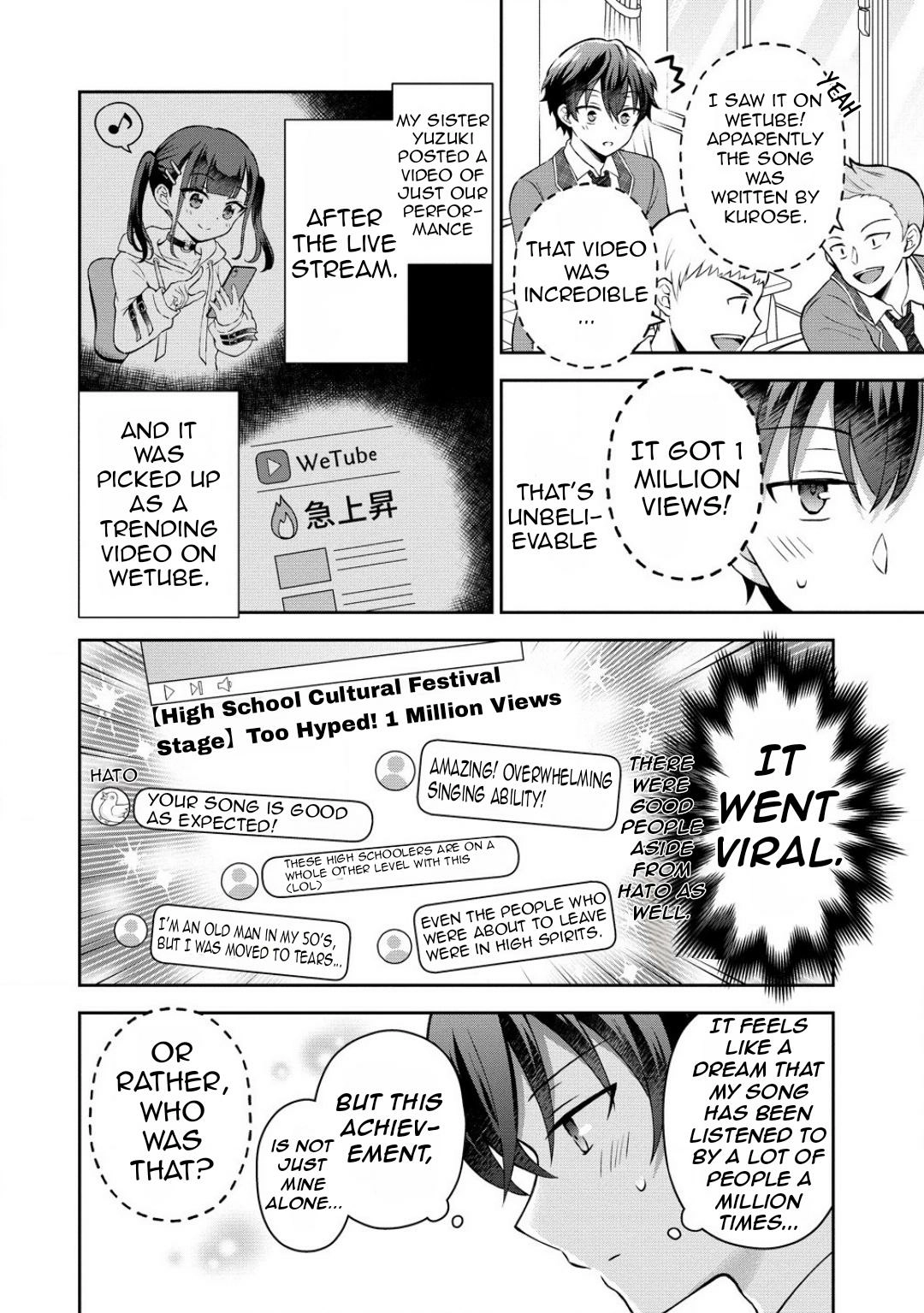 Tonari no Seki no Inkya Joshi ga Oshi Utaite Datta ~Ore no Kyoku wo Uttatekure!~ Chapter 2 page 6 - 