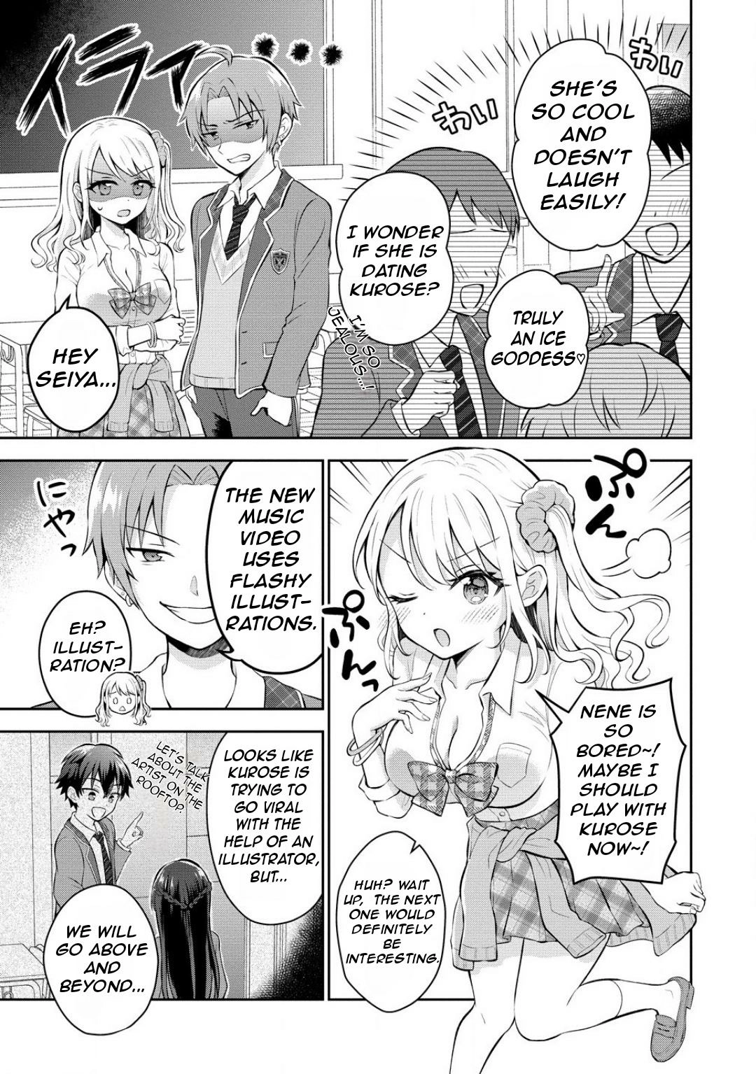 Tonari no Seki no Inkya Joshi ga Oshi Utaite Datta ~Ore no Kyoku wo Uttatekure!~ Chapter 7 page 13 - 
