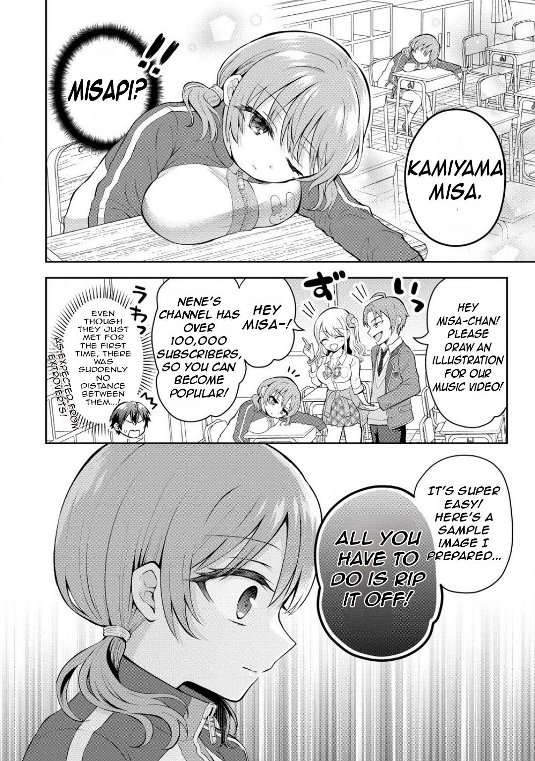 Tonari no Seki no Inkya Joshi ga Oshi Utaite Datta ~Ore no Kyoku wo Uttatekure!~ Chapter 7 page 16 - 