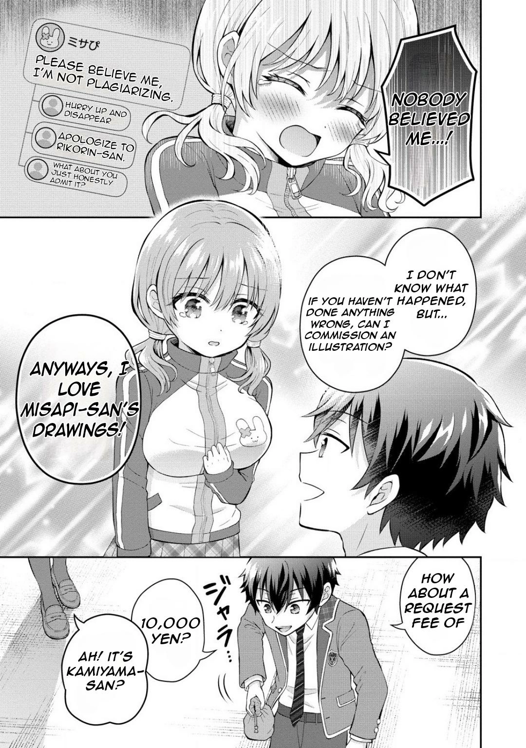 Tonari no Seki no Inkya Joshi ga Oshi Utaite Datta ~Ore no Kyoku wo Uttatekure!~ Chapter 7 page 21 - 