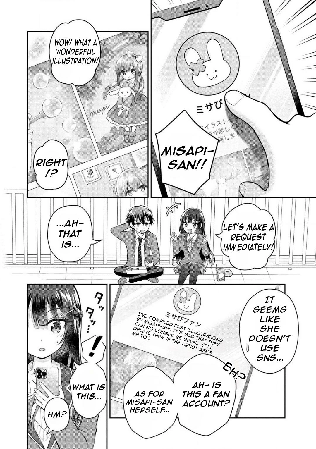 Tonari no Seki no Inkya Joshi ga Oshi Utaite Datta ~Ore no Kyoku wo Uttatekure!~ Chapter 7 page 6 - 
