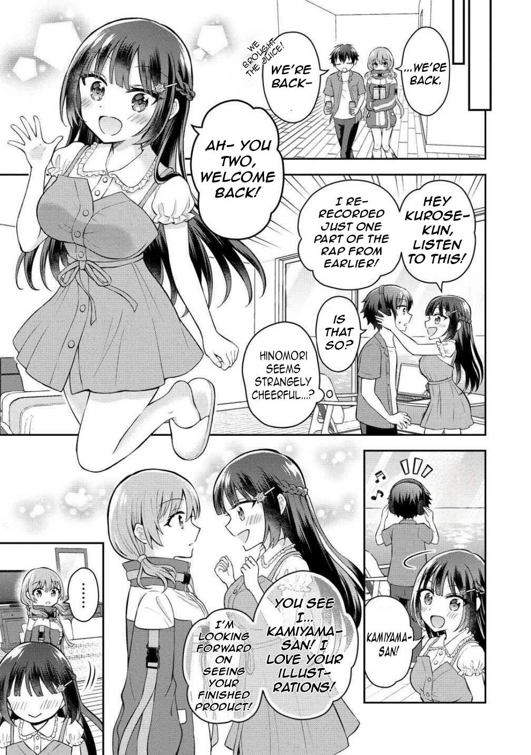 Tonari no Seki no Inkya Joshi ga Oshi Utaite Datta ~Ore no Kyoku wo Uttatekure!~ Chapter 9 page 17 - 