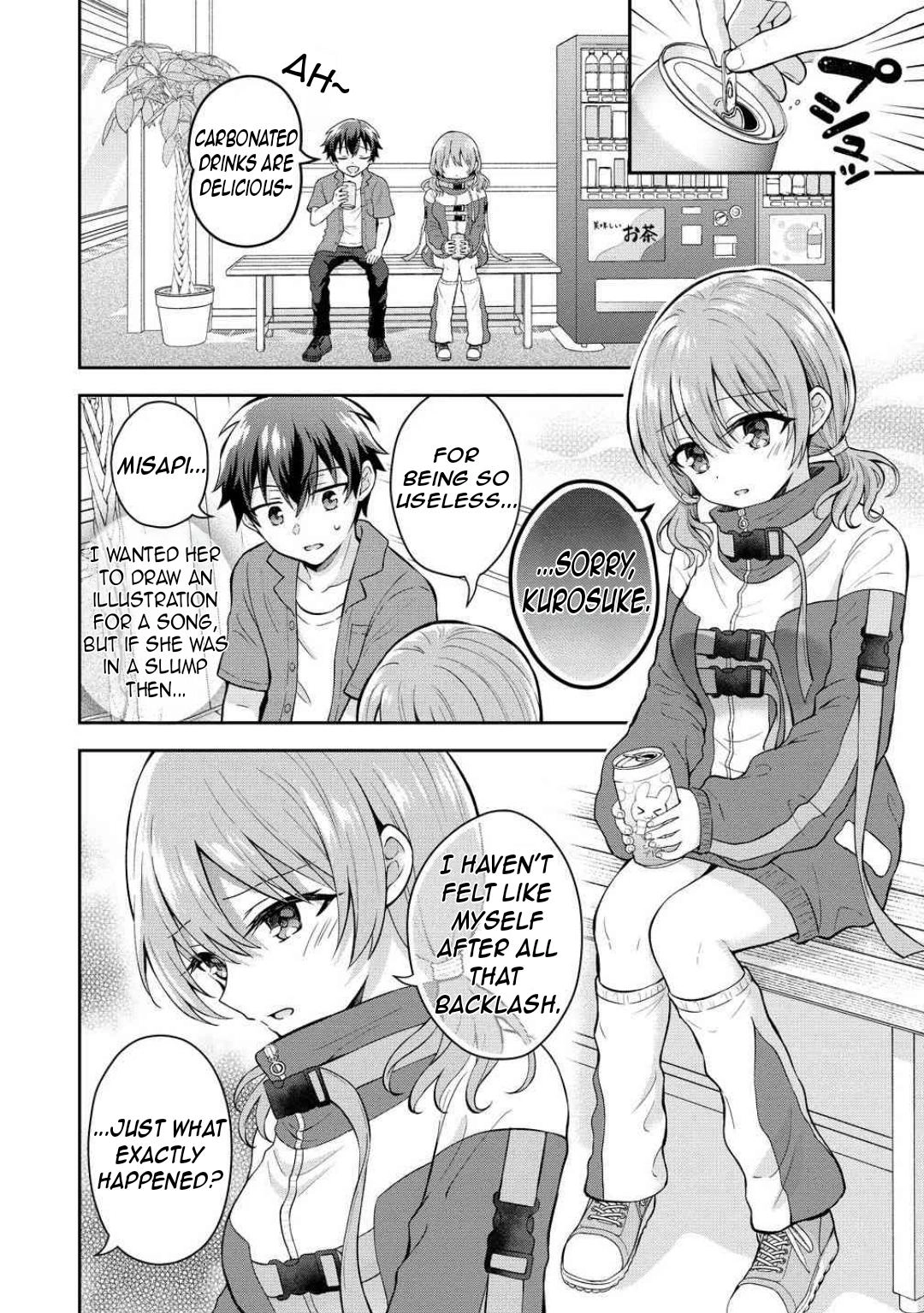 Tonari no Seki no Inkya Joshi ga Oshi Utaite Datta ~Ore no Kyoku wo Uttatekure!~ Chapter 9 page 4 - 