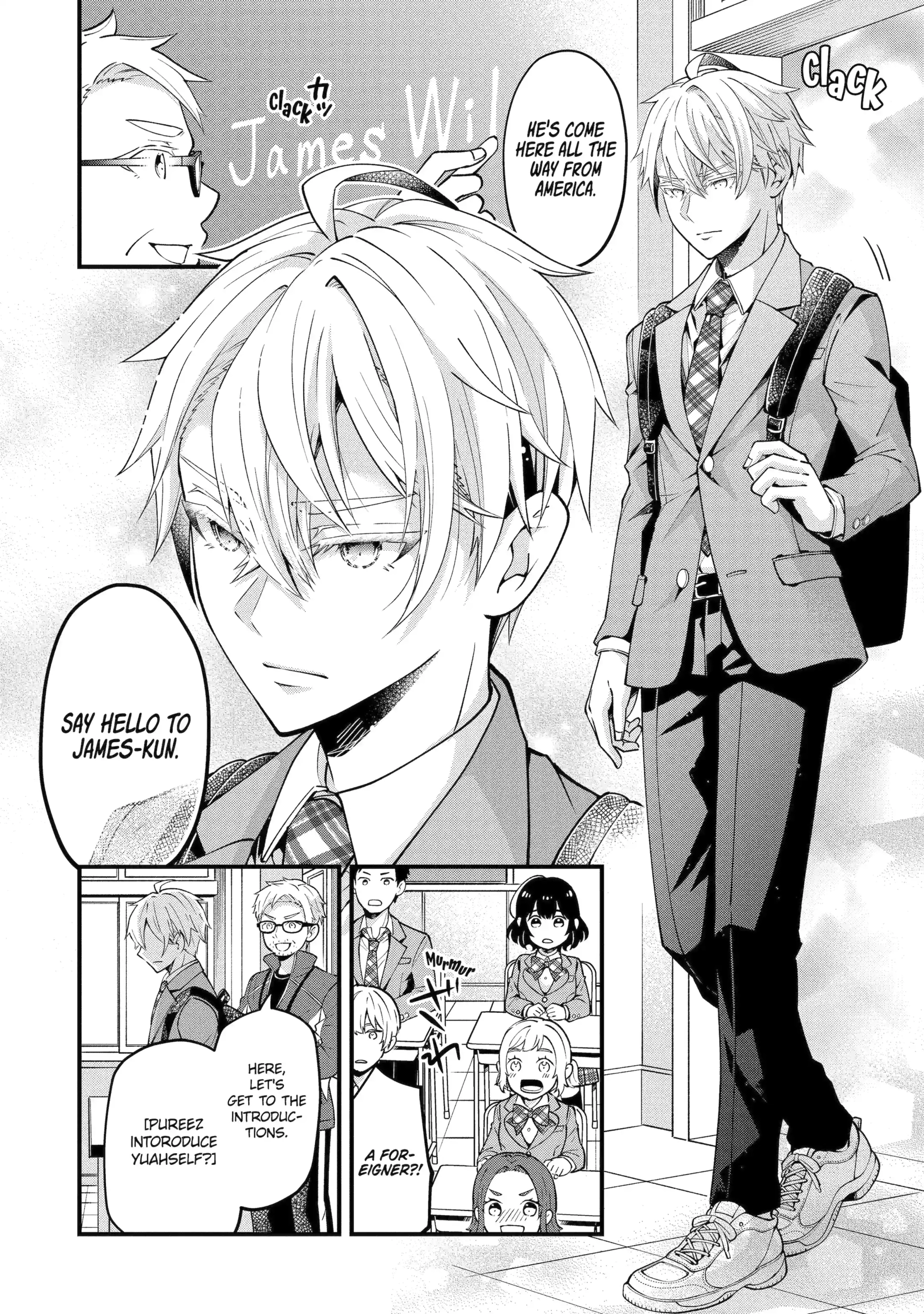 Tonari no Seki no James-kun Chapter 1 page 8 - 