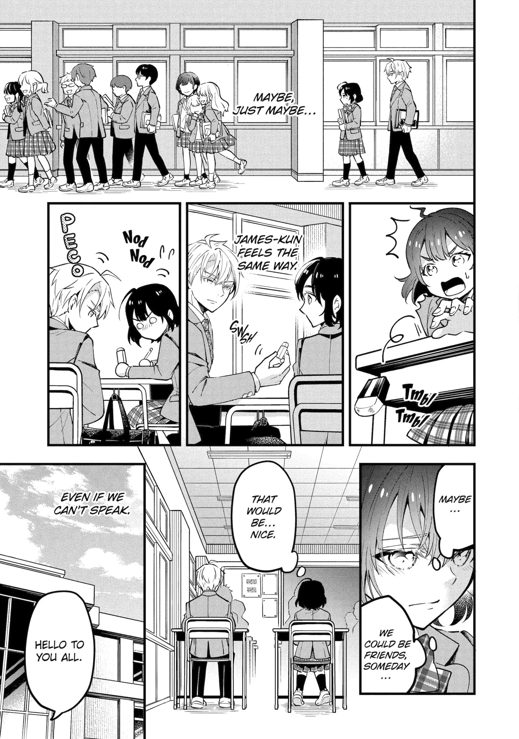 Tonari no Seki no James-kun Chapter 2.1 page 13 - 