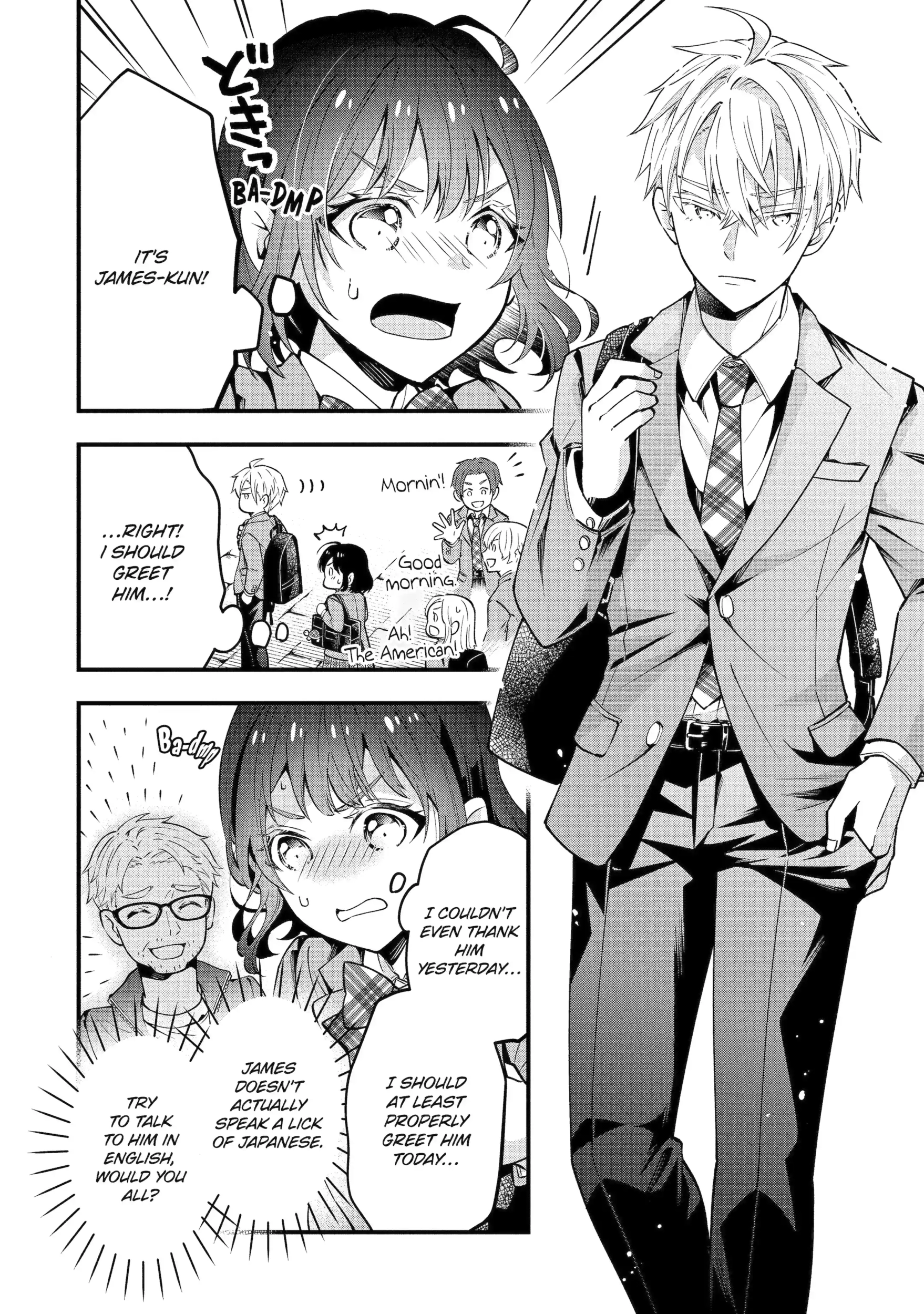 Tonari no Seki no James-kun Chapter 2.1 page 4 - 