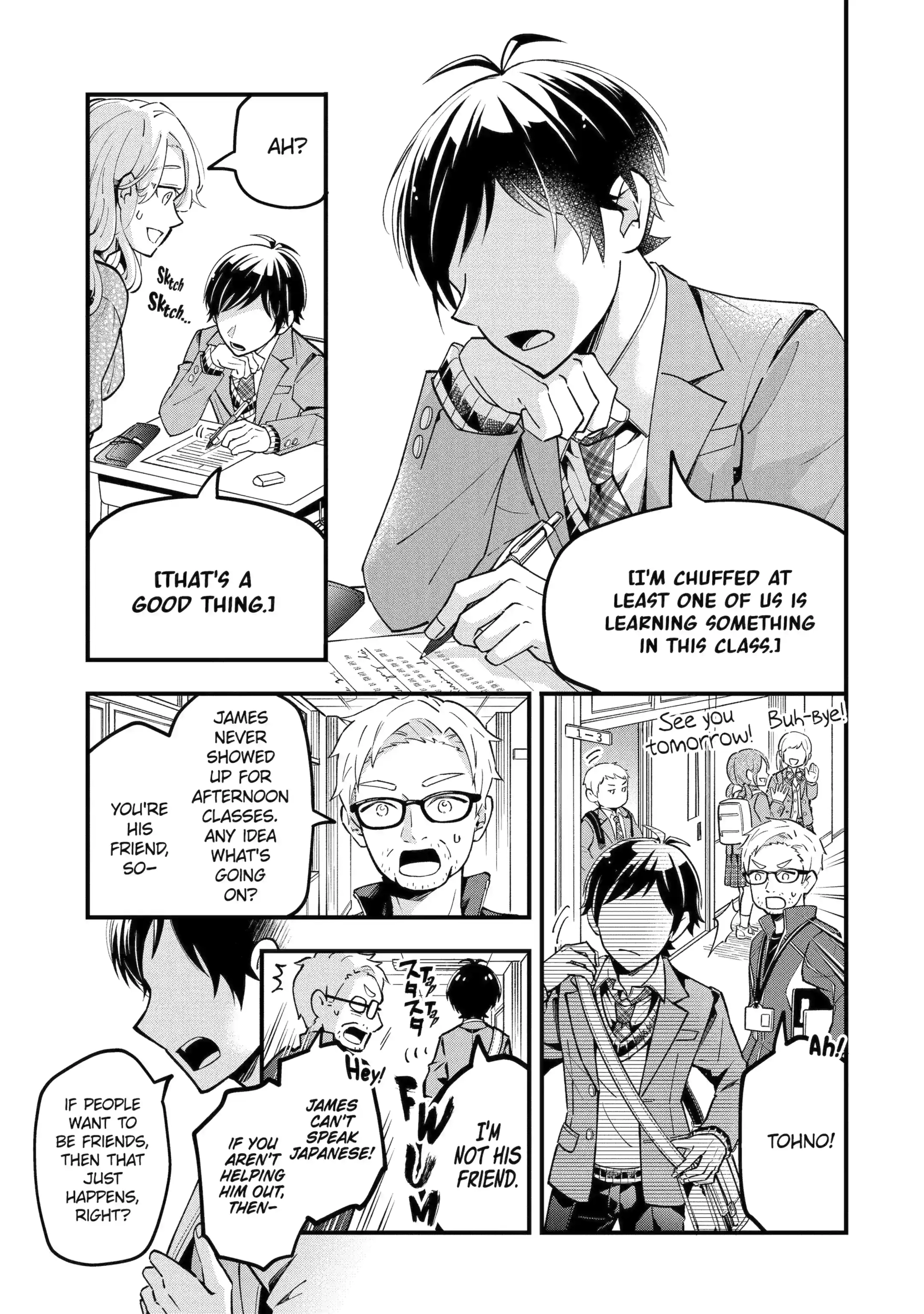 Tonari no Seki no James-kun Chapter 3.1 page 3 - 