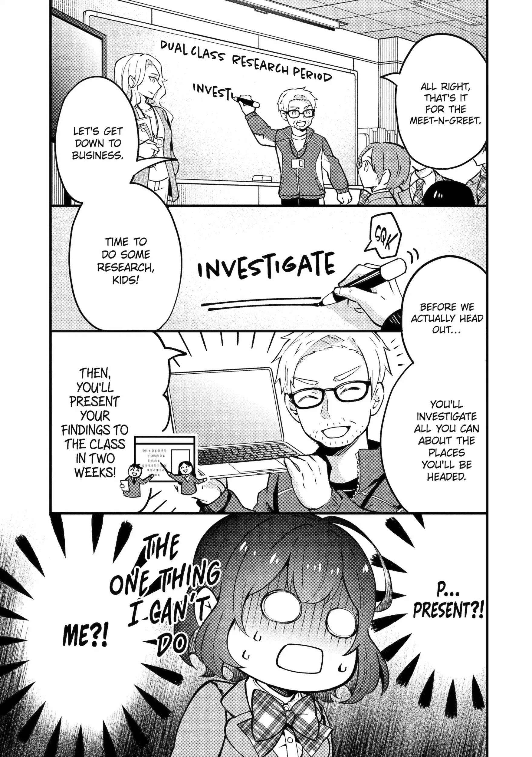 Tonari no Seki no James-kun Chapter 3.3 page 4 - 