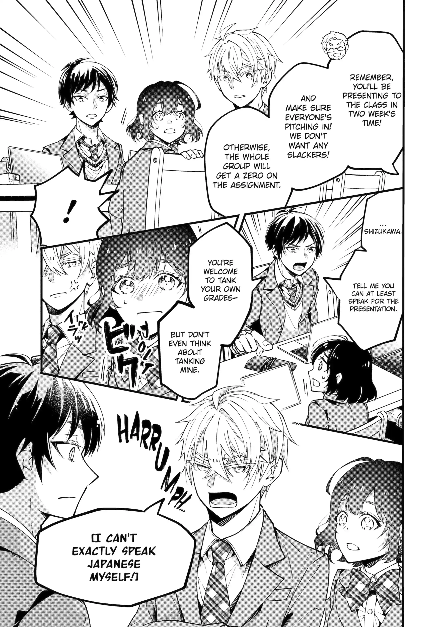 Tonari no Seki no James-kun Chapter 3.4 page 4 - 