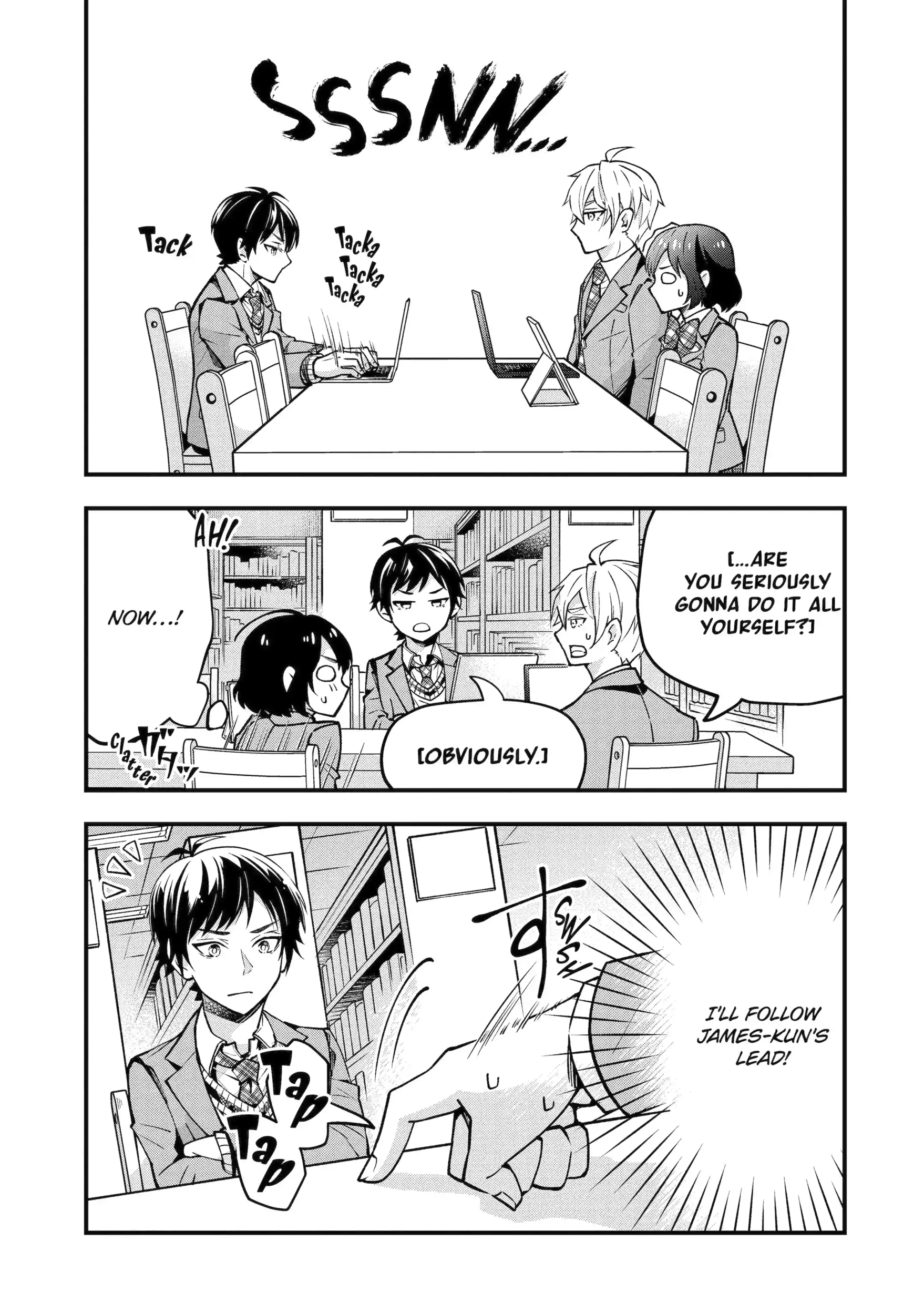 Tonari no Seki no James-kun Chapter 4.2 page 1 - 