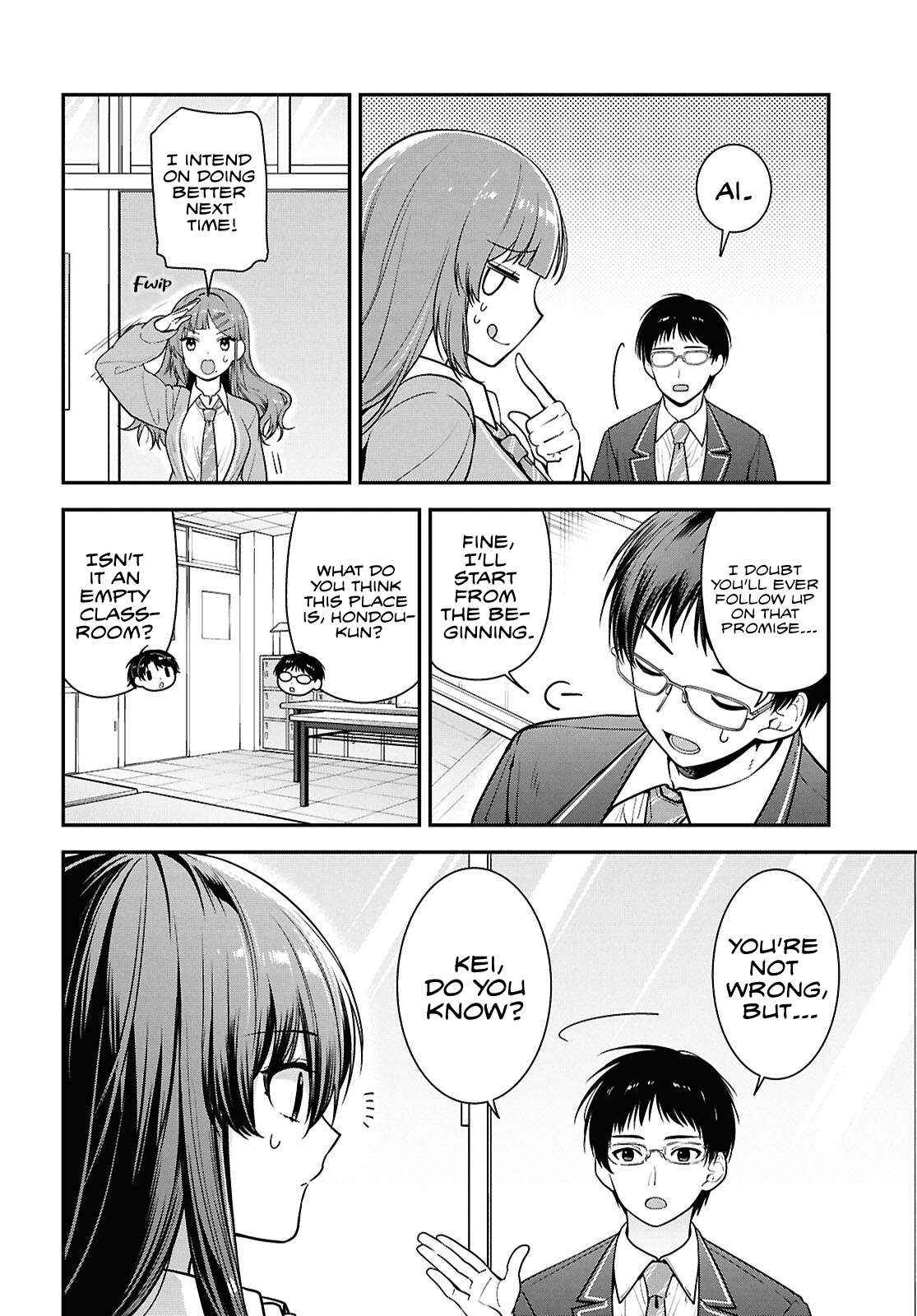 Tonari no Seki no Yankee Shimizu-san ga Kami o Kuroku Sometekita Chapter 10 page 17 - 