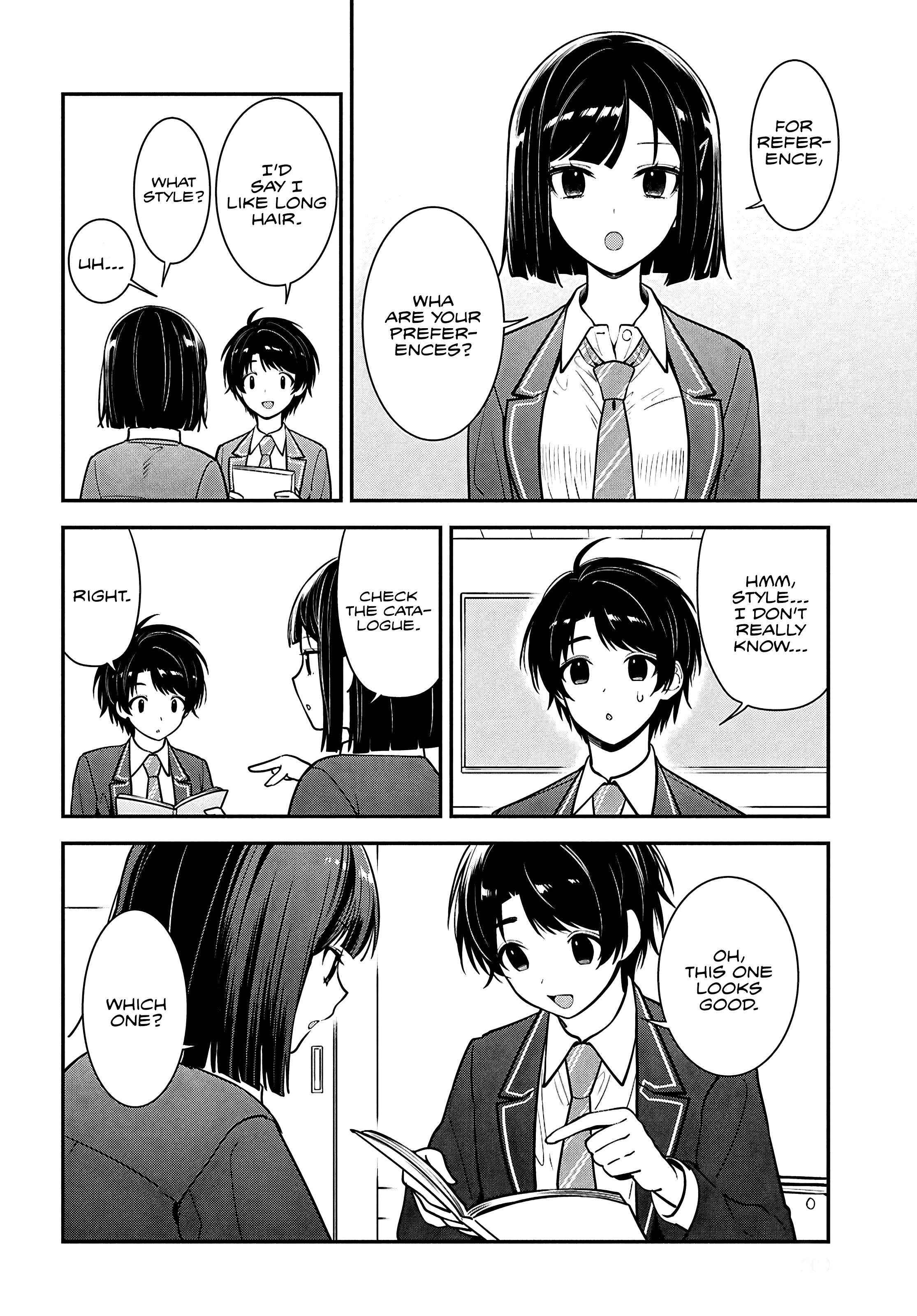 Tonari no Seki no Yankee Shimizu-san ga Kami o Kuroku Sometekita Chapter 11 page 18 - 