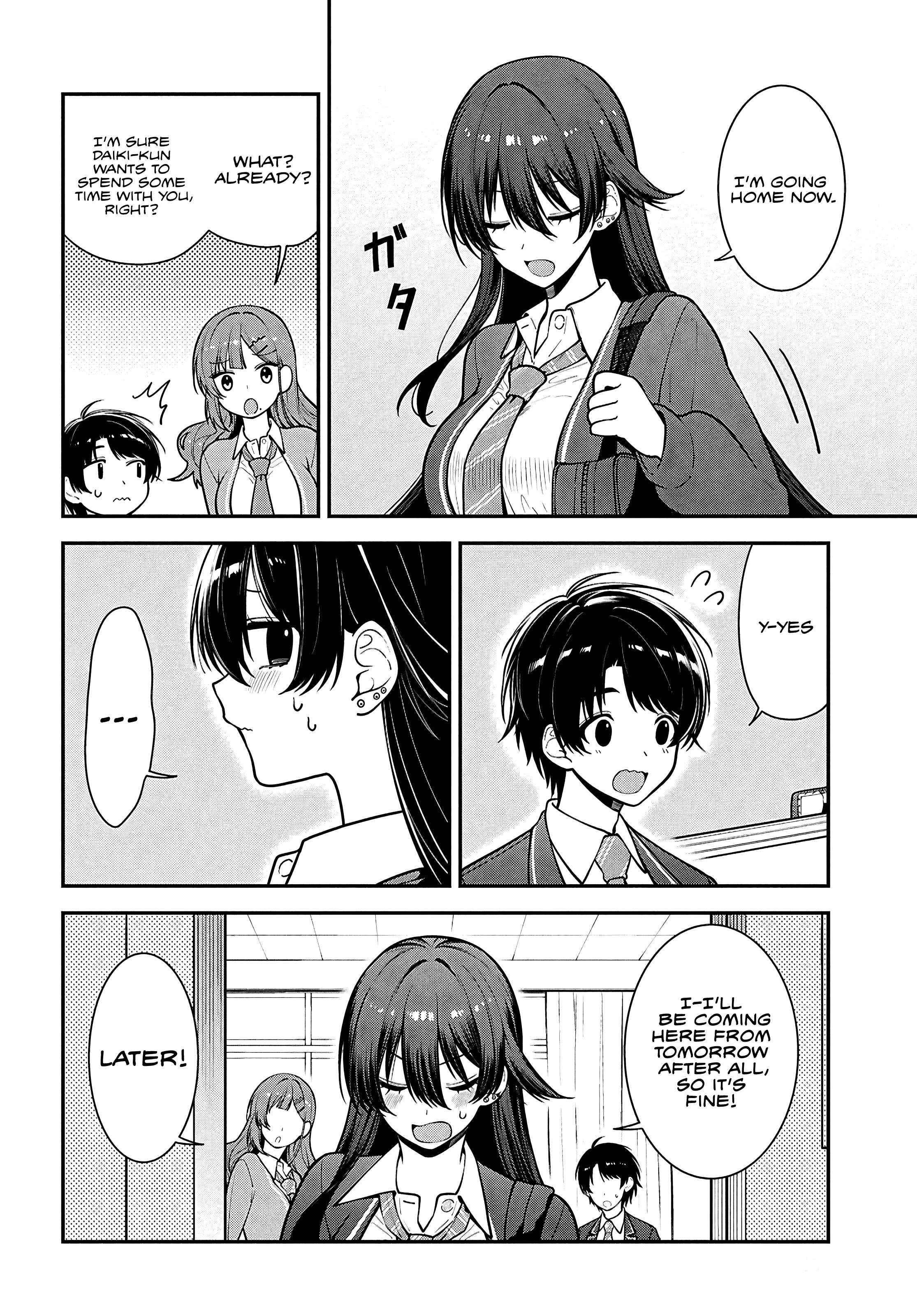 Tonari no Seki no Yankee Shimizu-san ga Kami o Kuroku Sometekita Chapter 11 page 5 - 