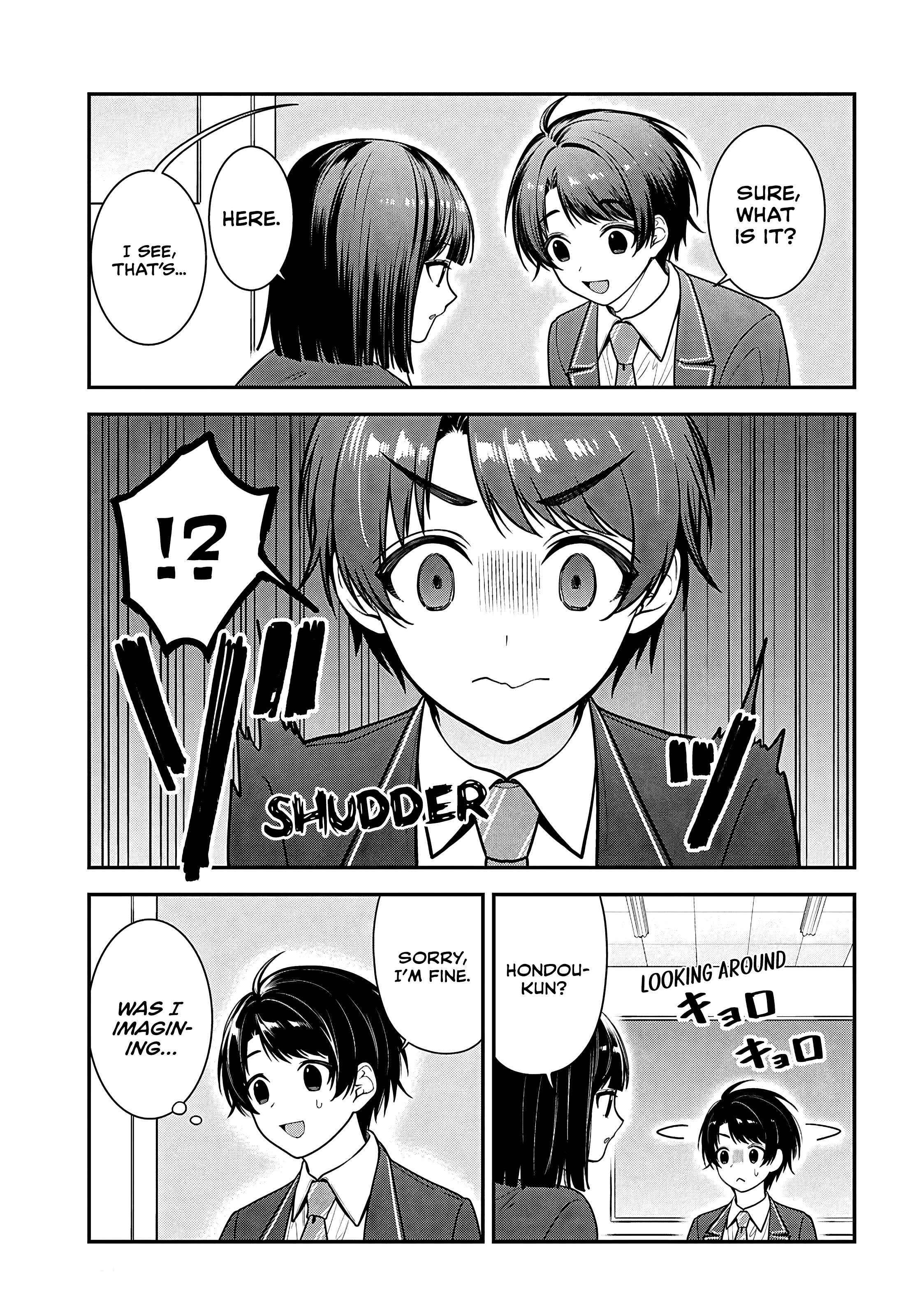 Tonari no Seki no Yankee Shimizu-san ga Kami o Kuroku Sometekita Chapter 12 page 21 - 