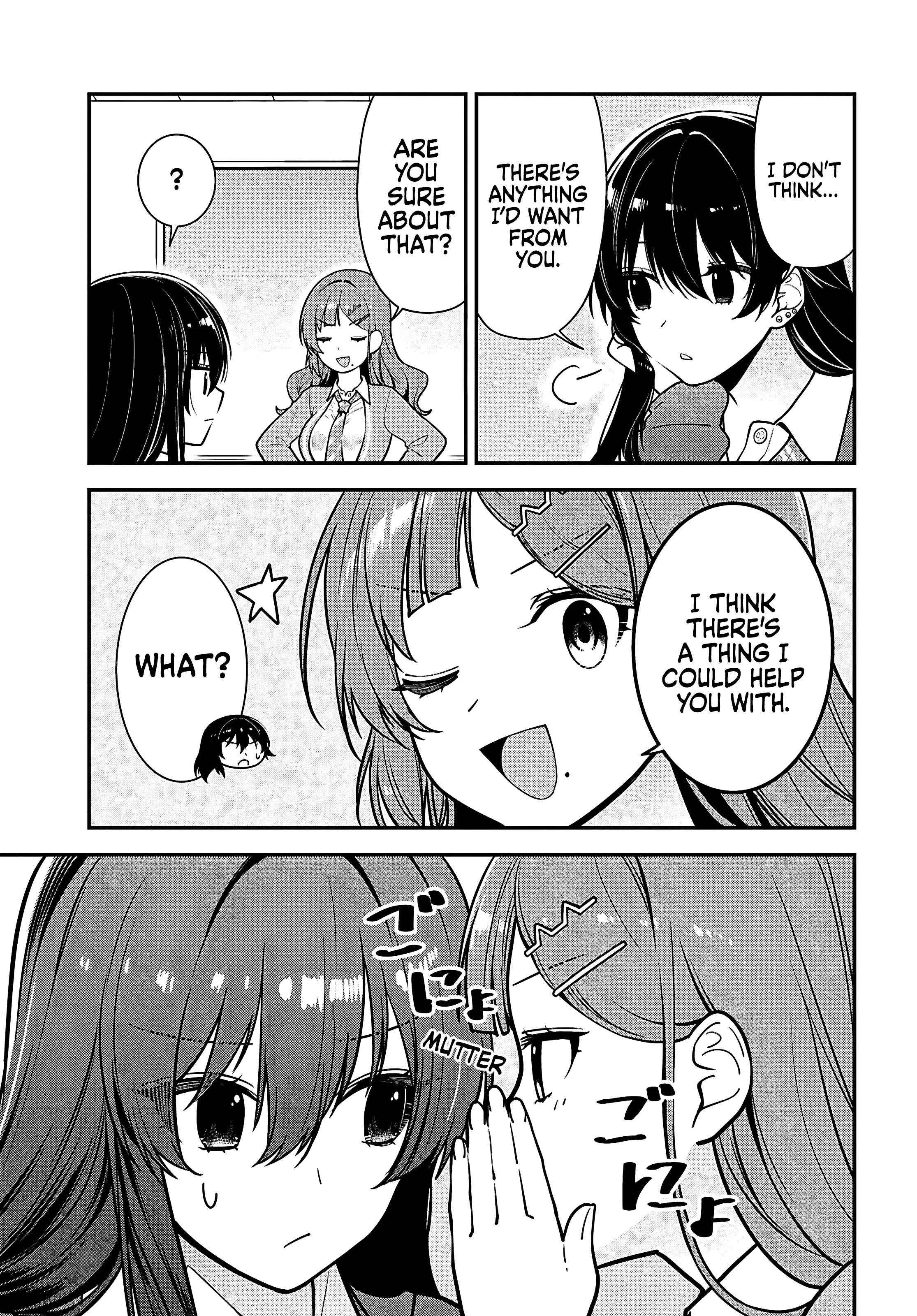 Tonari no Seki no Yankee Shimizu-san ga Kami o Kuroku Sometekita Chapter 12 page 33 - 