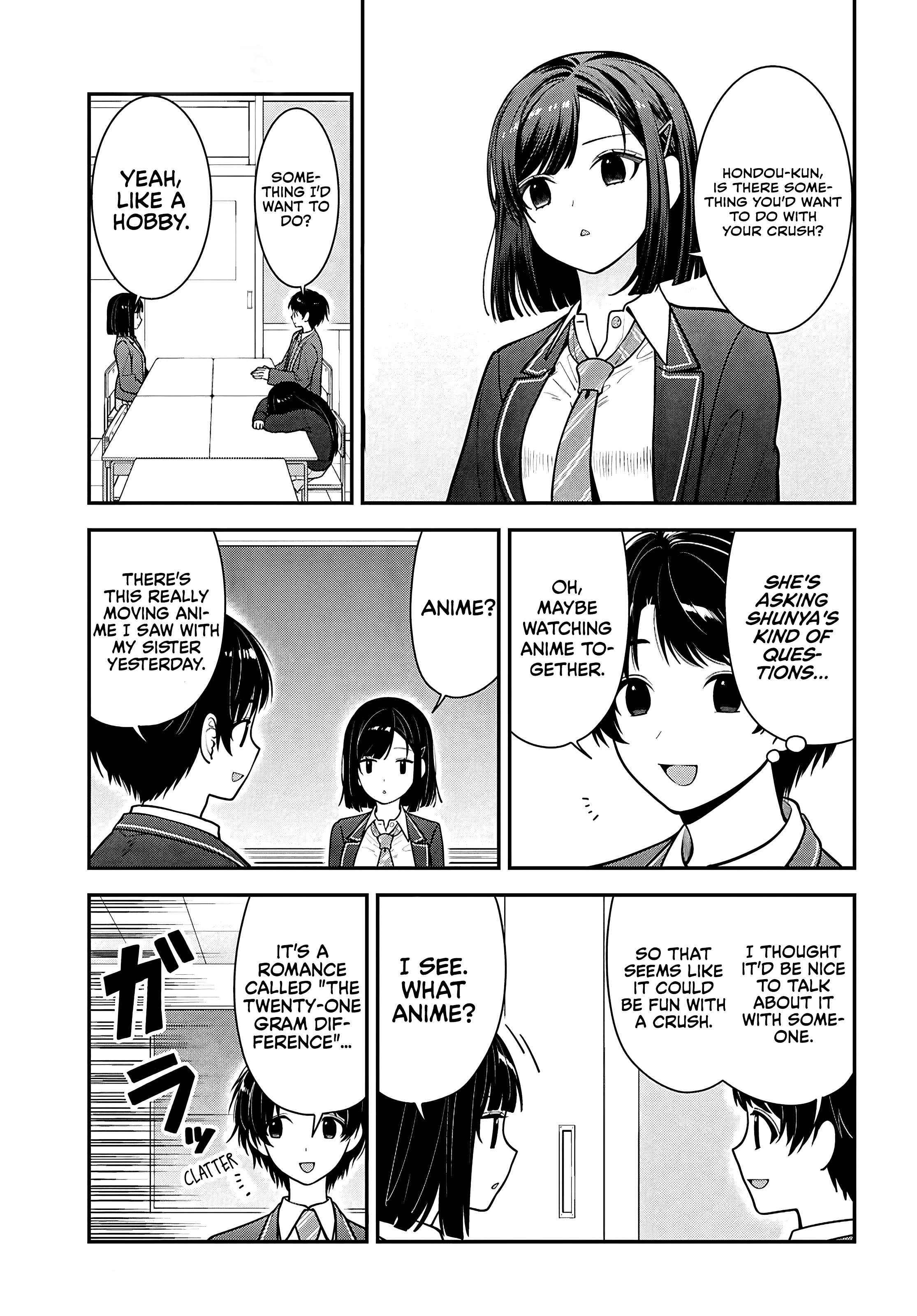 Tonari no Seki no Yankee Shimizu-san ga Kami o Kuroku Sometekita Chapter 12 page 5 - 