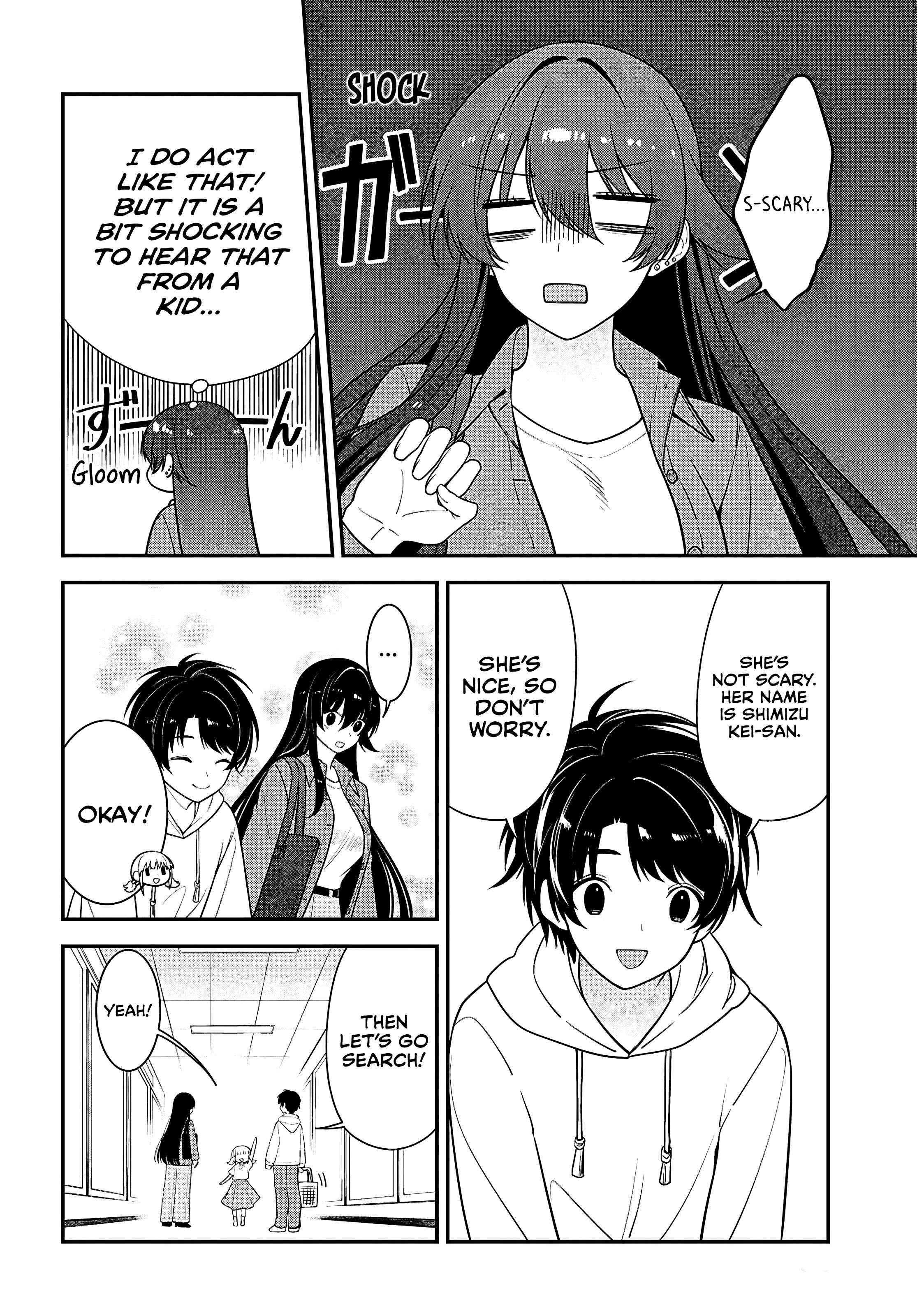 Tonari no Seki no Yankee Shimizu-san ga Kami o Kuroku Sometekita Chapter 13 page 18 - 