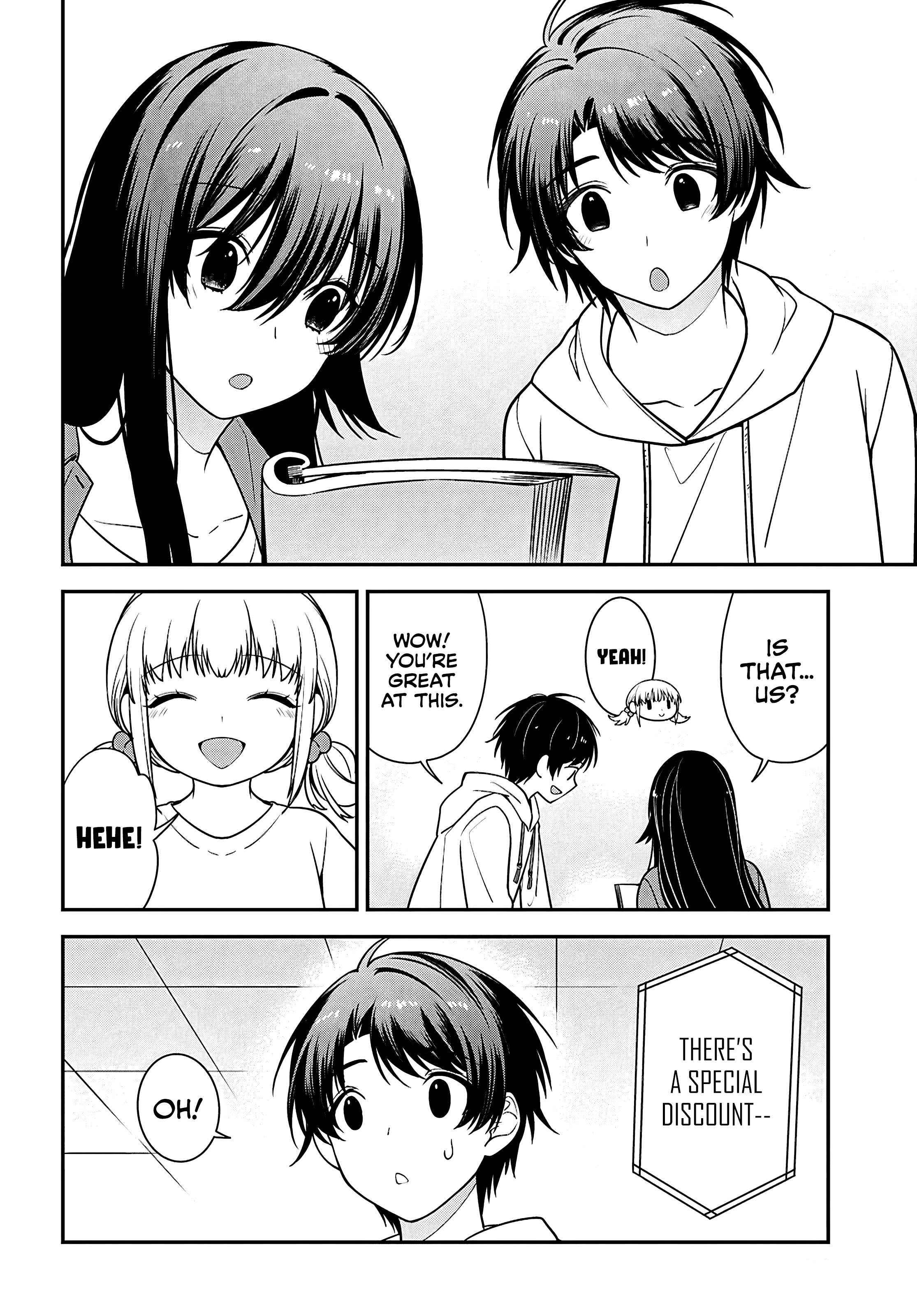 Tonari no Seki no Yankee Shimizu-san ga Kami o Kuroku Sometekita Chapter 13 page 24 - 