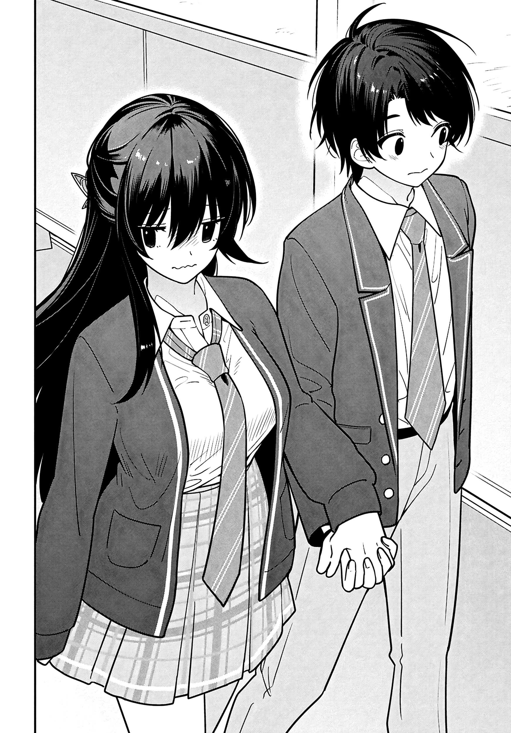 Tonari no Seki no Yankee Shimizu-san ga Kami o Kuroku Sometekita Chapter 14 page 12 - 