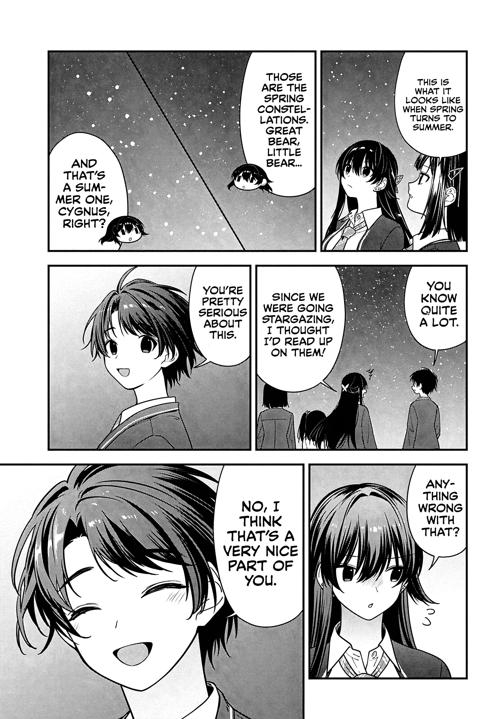 Tonari no Seki no Yankee Shimizu-san ga Kami o Kuroku Sometekita Chapter 15 page 22 - 