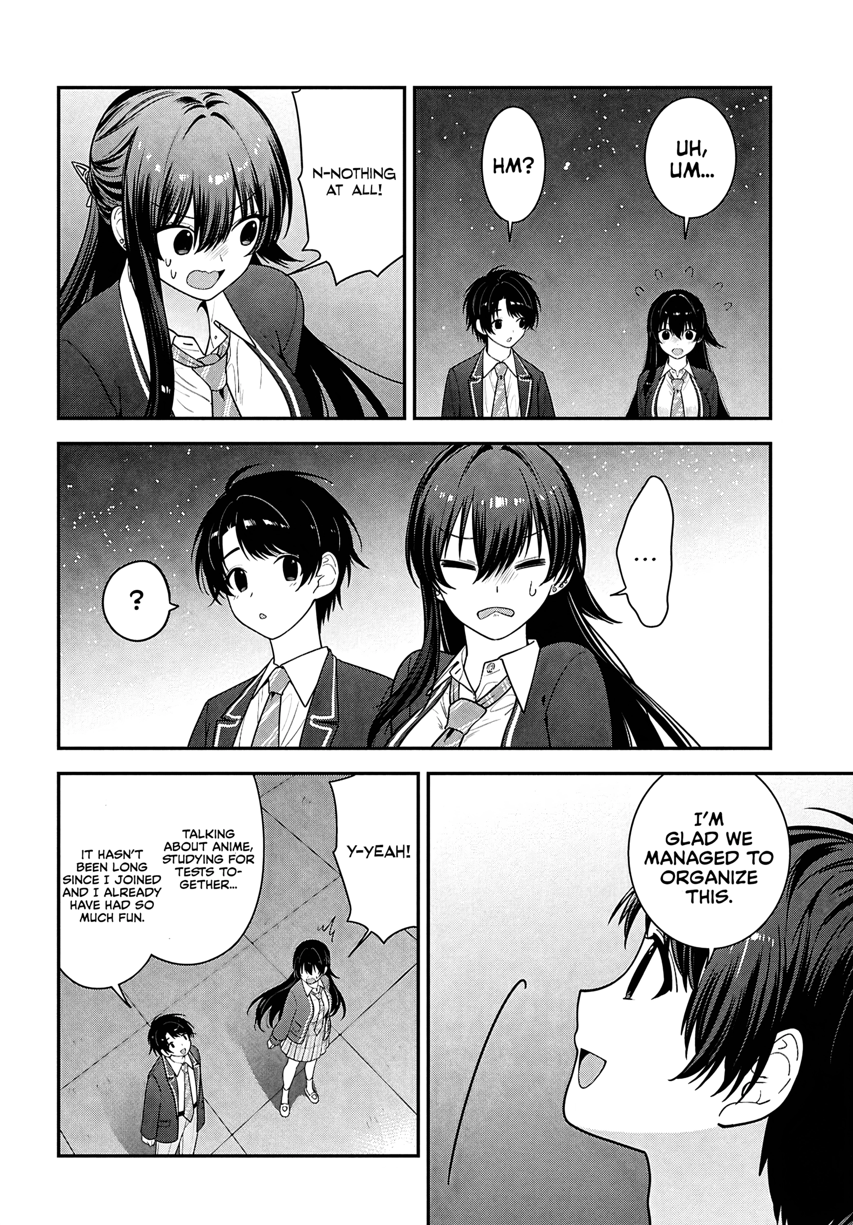 Tonari no Seki no Yankee Shimizu-san ga Kami o Kuroku Sometekita Chapter 15 page 27 - 