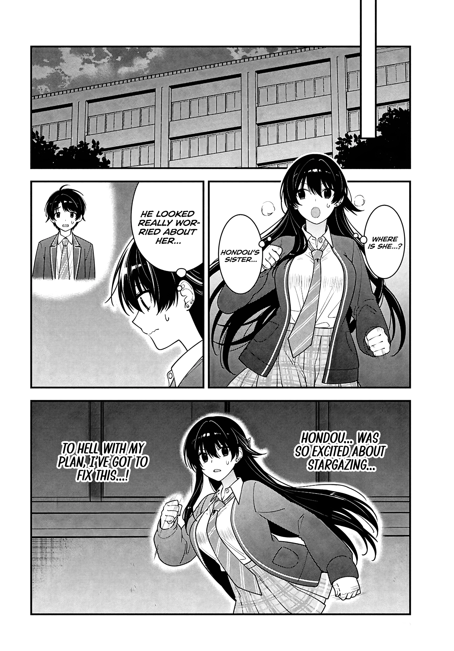 Tonari no Seki no Yankee Shimizu-san ga Kami o Kuroku Sometekita Chapter 15 page 10 - 