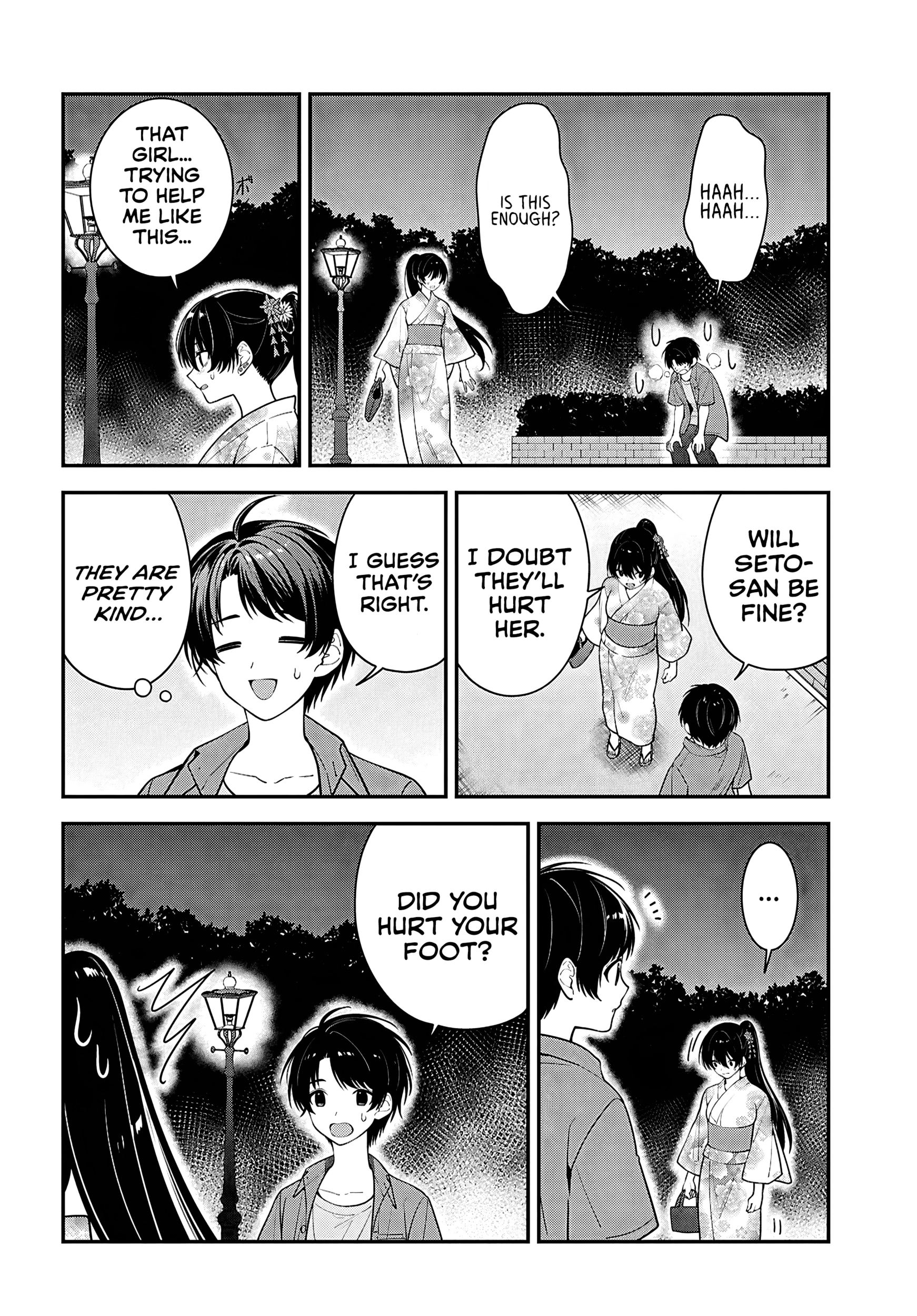 Tonari no Seki no Yankee Shimizu-san ga Kami o Kuroku Sometekita Chapter 16 page 30 - 