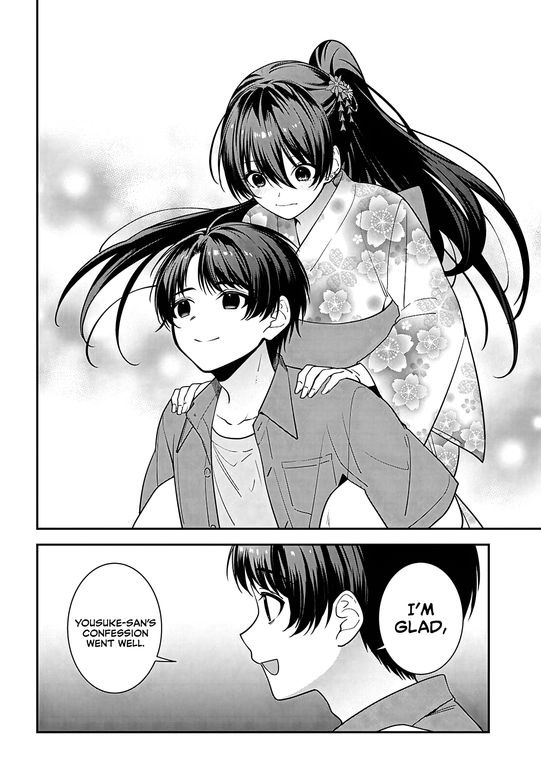 Tonari no Seki no Yankee Shimizu-san ga Kami o Kuroku Sometekita Chapter 16 page 34 - 