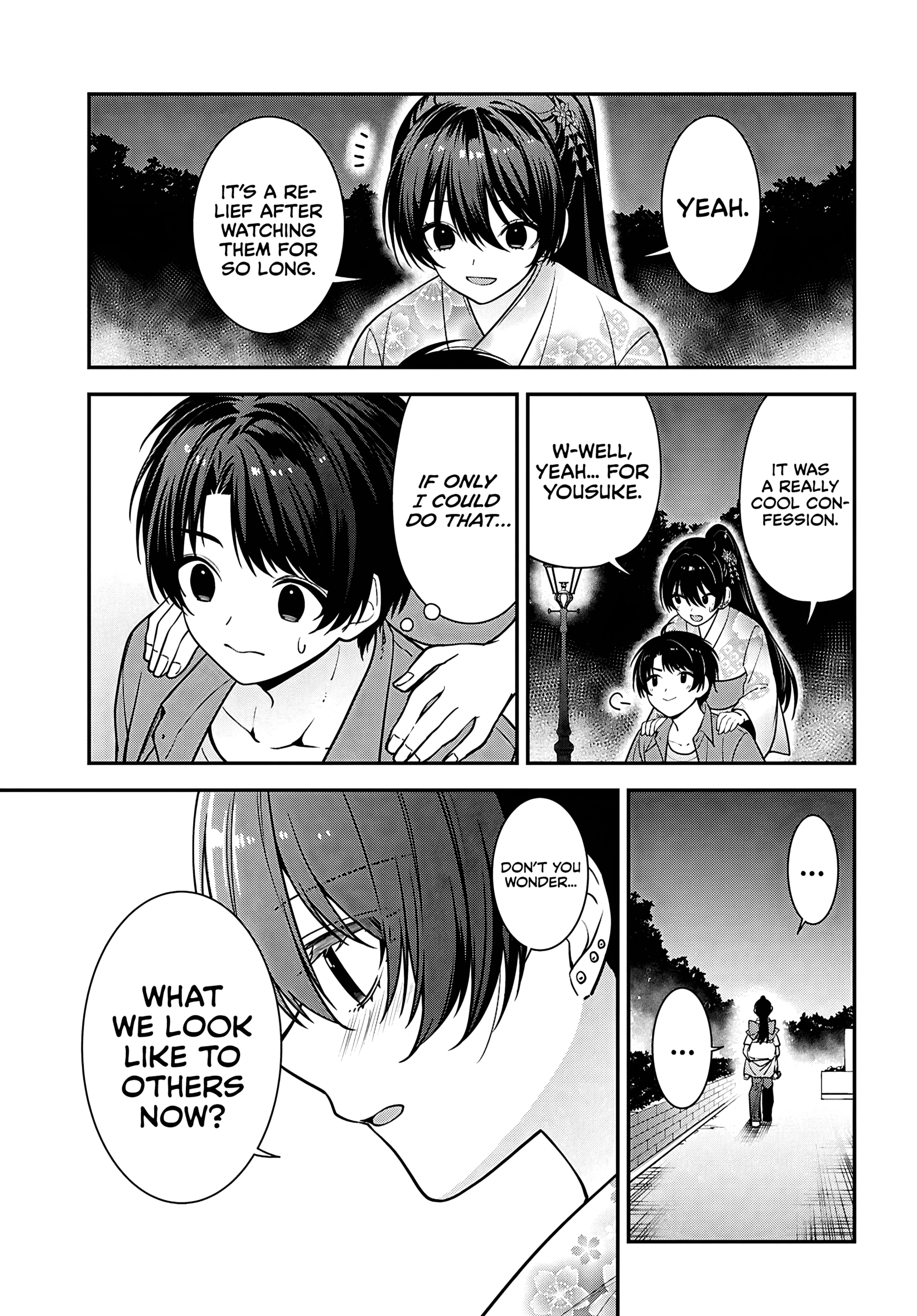 Tonari no Seki no Yankee Shimizu-san ga Kami o Kuroku Sometekita Chapter 16 page 35 - 