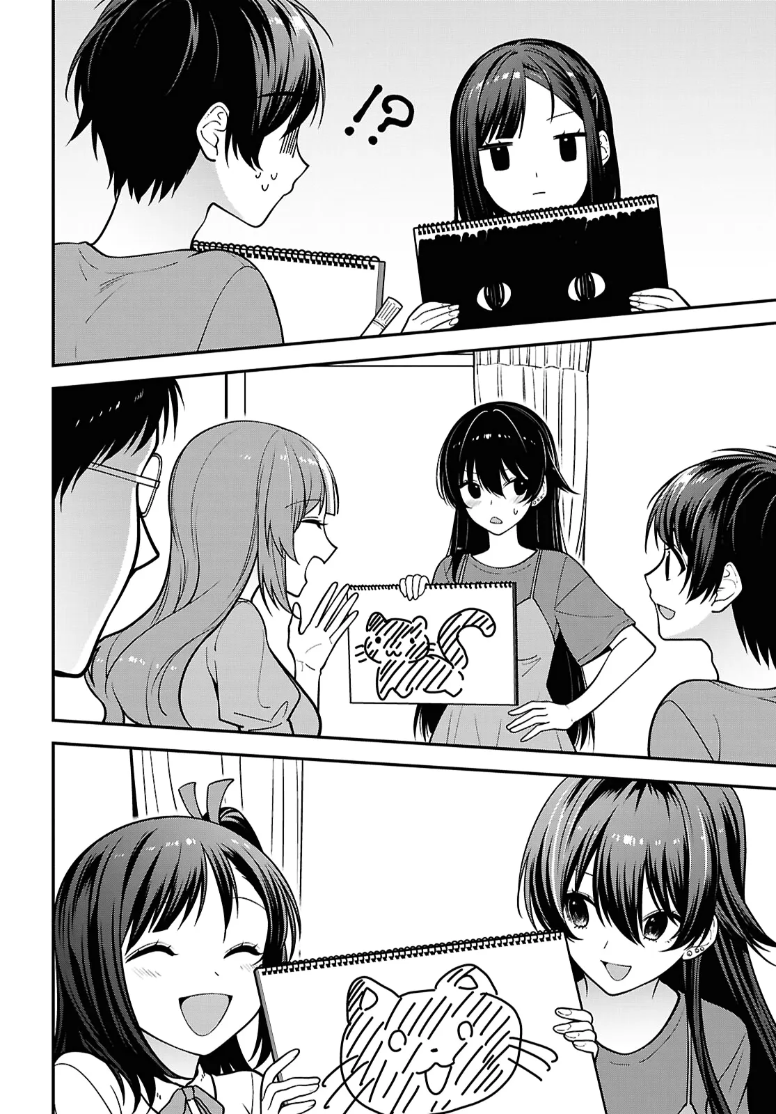 Tonari no Seki no Yankee Shimizu-san ga Kami o Kuroku Sometekita Chapter 18 page 8 - 