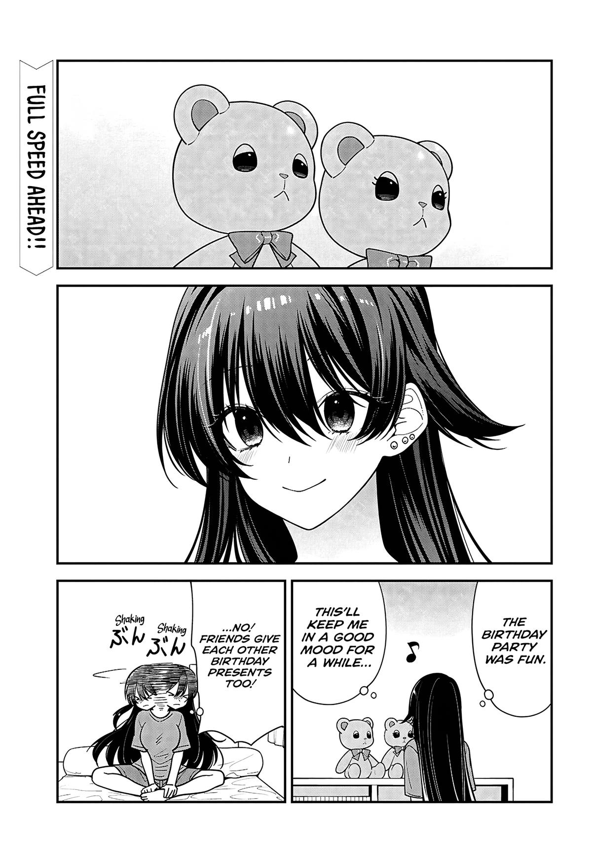 Tonari no Seki no Yankee Shimizu-san ga Kami o Kuroku Sometekita Chapter 19 page 1 - 