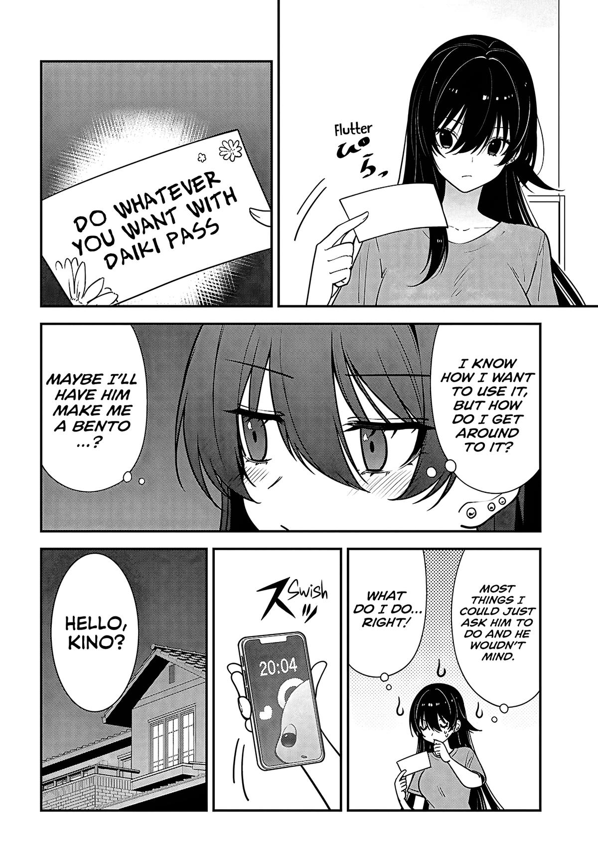 Tonari no Seki no Yankee Shimizu-san ga Kami o Kuroku Sometekita Chapter 19 page 2 - 