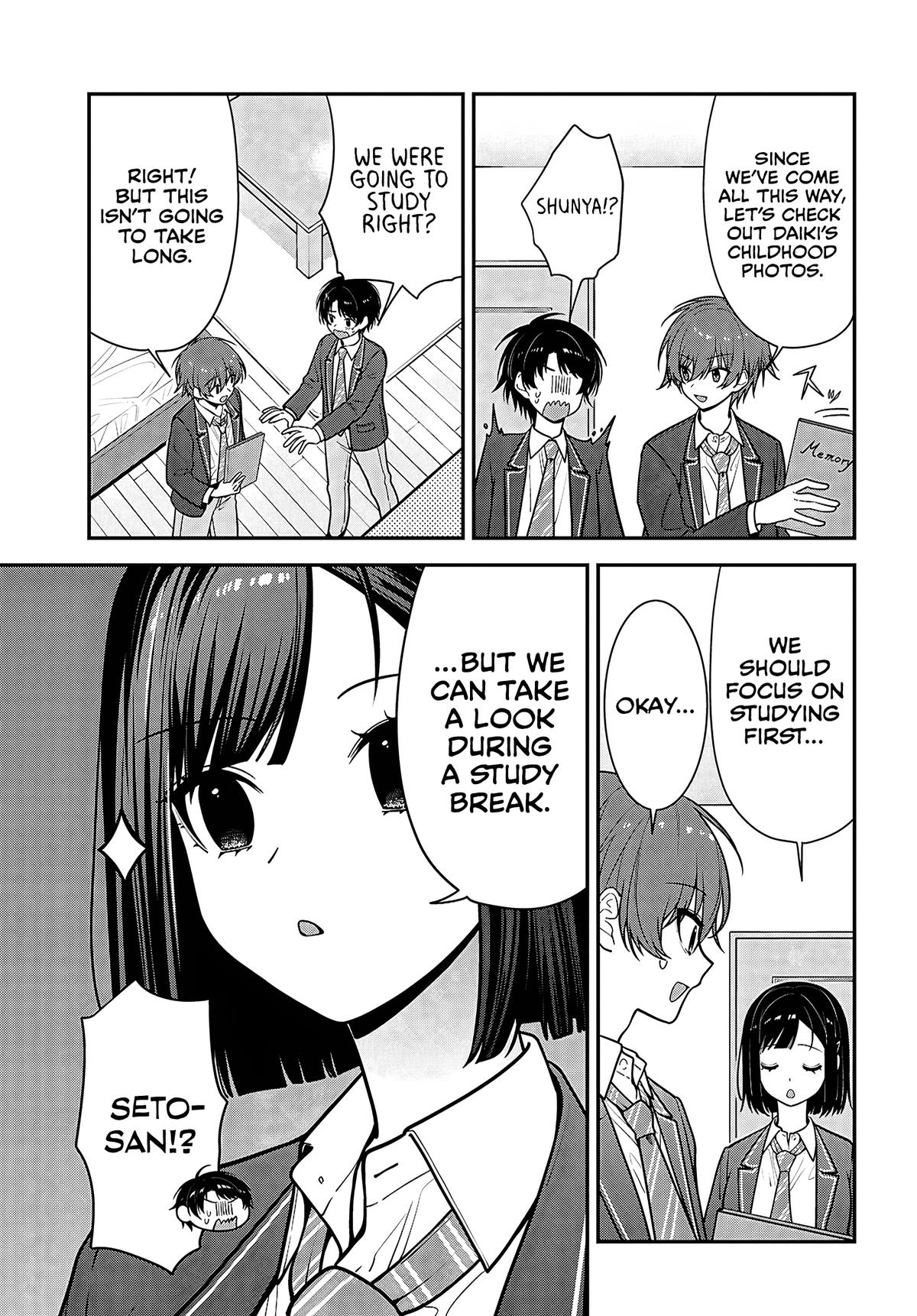 Tonari no Seki no Yankee Shimizu-san ga Kami o Kuroku Sometekita Chapter 19 page 11 - 