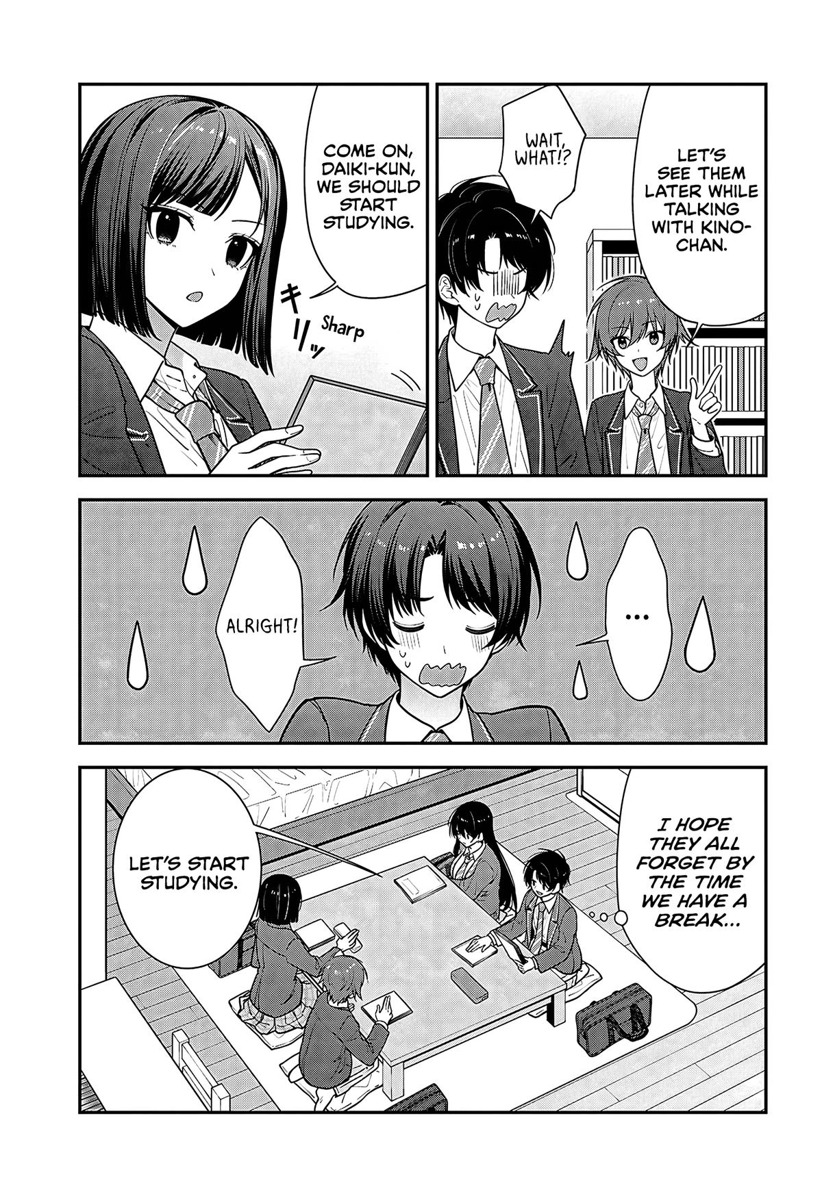 Tonari no Seki no Yankee Shimizu-san ga Kami o Kuroku Sometekita Chapter 19 page 13 - 