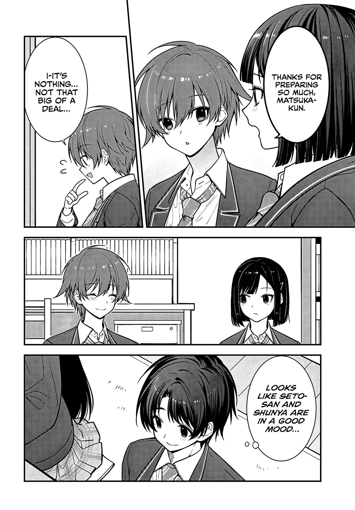 Tonari no Seki no Yankee Shimizu-san ga Kami o Kuroku Sometekita Chapter 19 page 16 - 