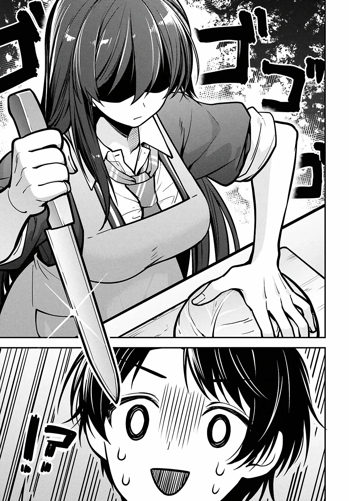 Tonari no Seki no Yankee Shimizu-san ga Kami o Kuroku Sometekita Chapter 2 page 11 - 