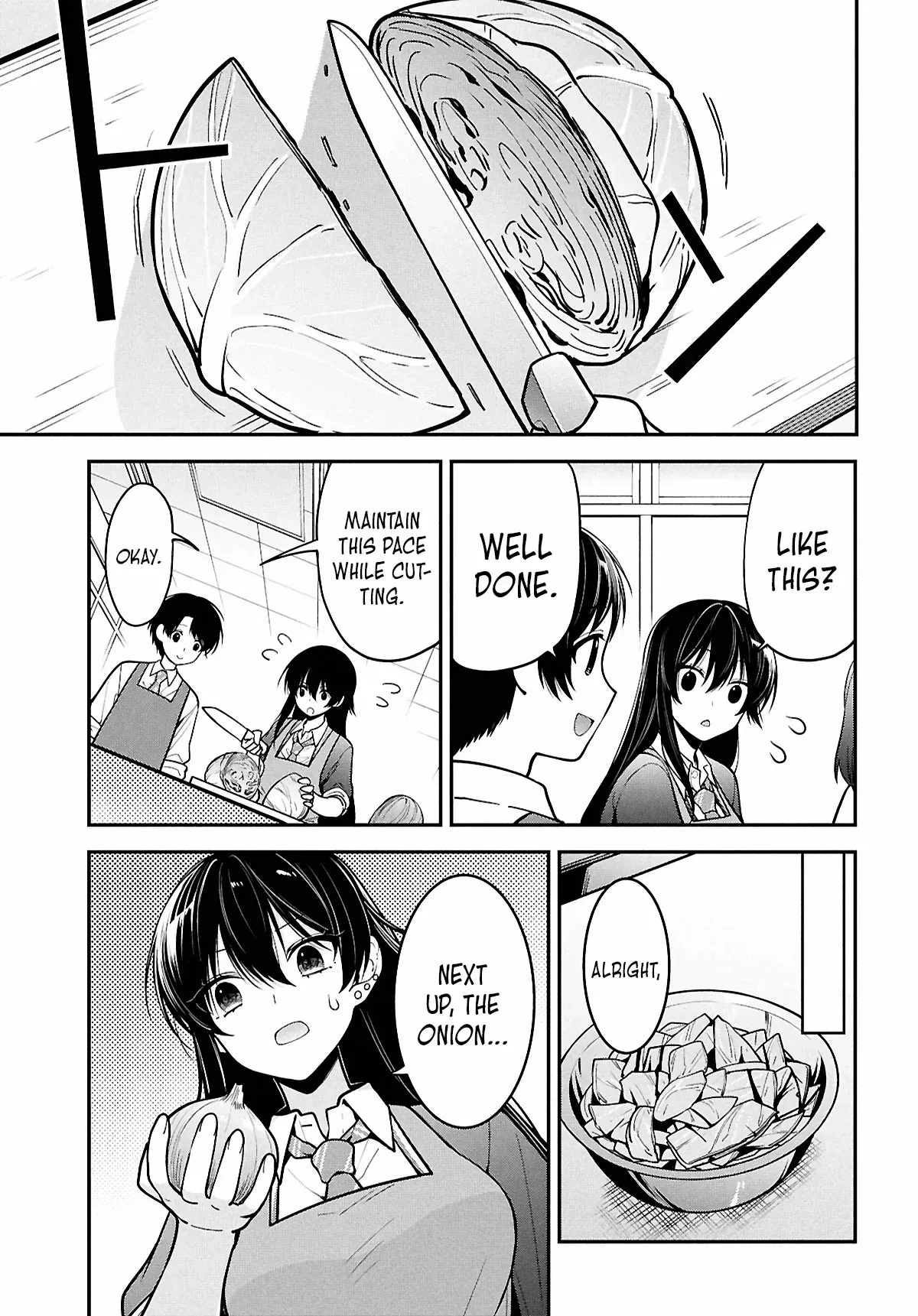 Tonari no Seki no Yankee Shimizu-san ga Kami o Kuroku Sometekita Chapter 2 page 15 - 