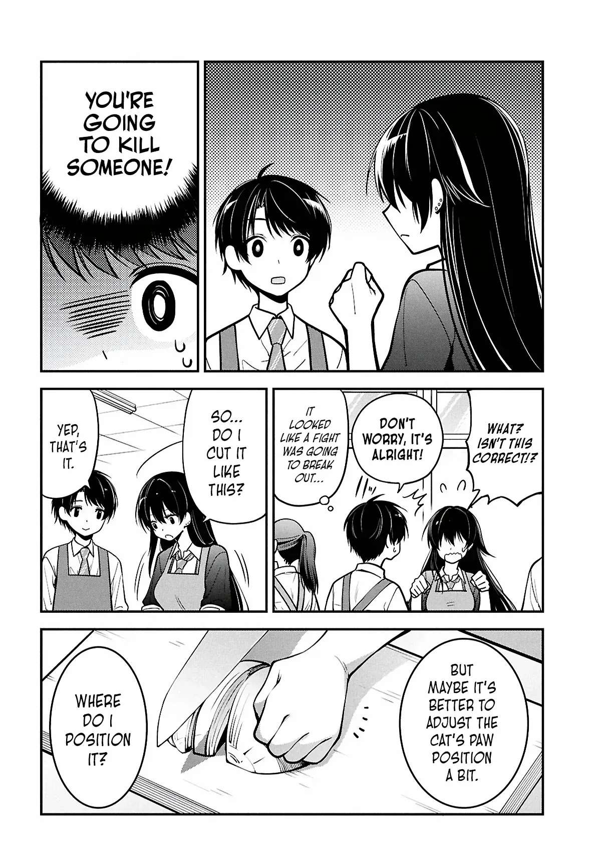 Tonari no Seki no Yankee Shimizu-san ga Kami o Kuroku Sometekita Chapter 2 page 18 - 