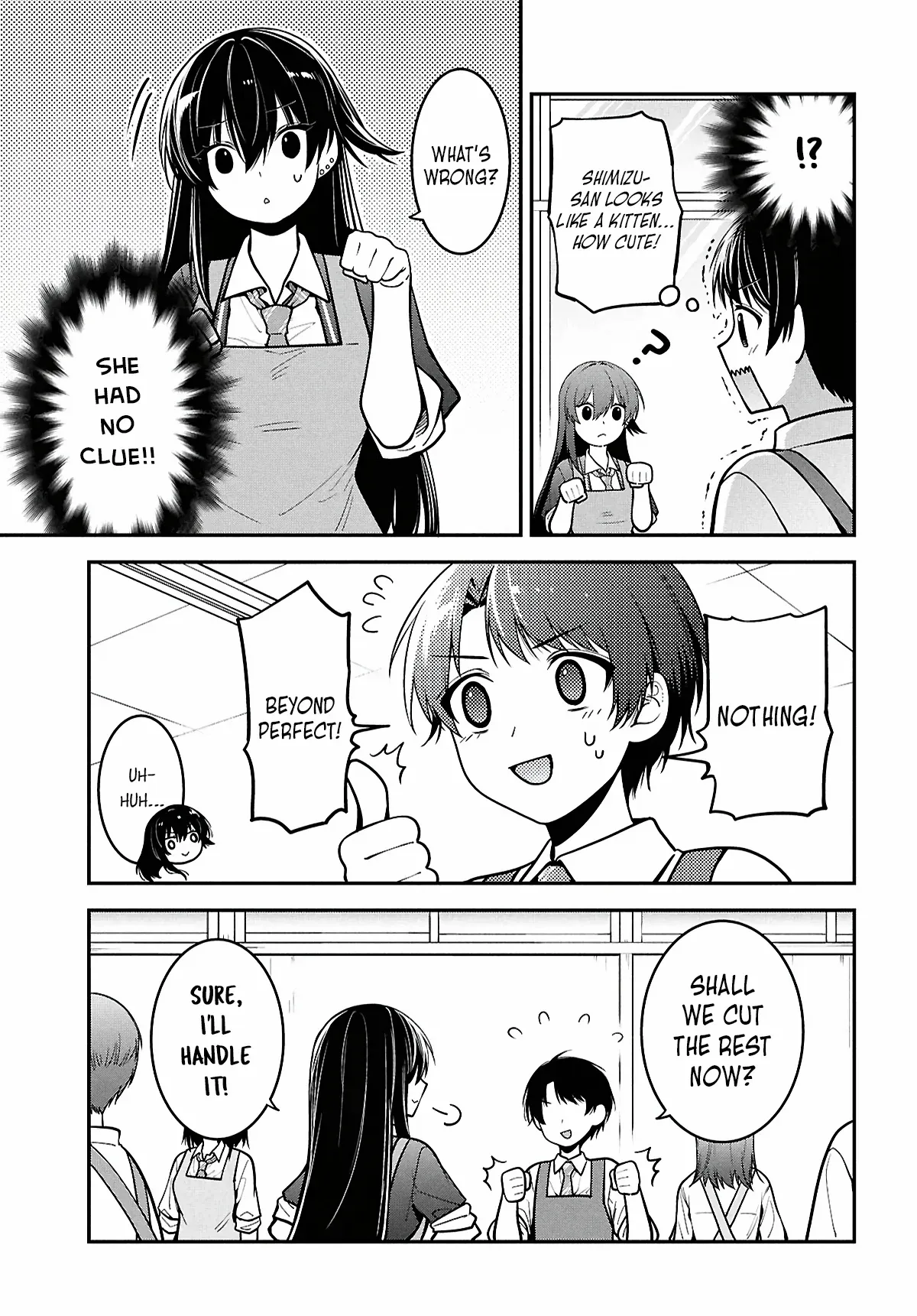 Tonari no Seki no Yankee Shimizu-san ga Kami o Kuroku Sometekita Chapter 2 page 27 - 