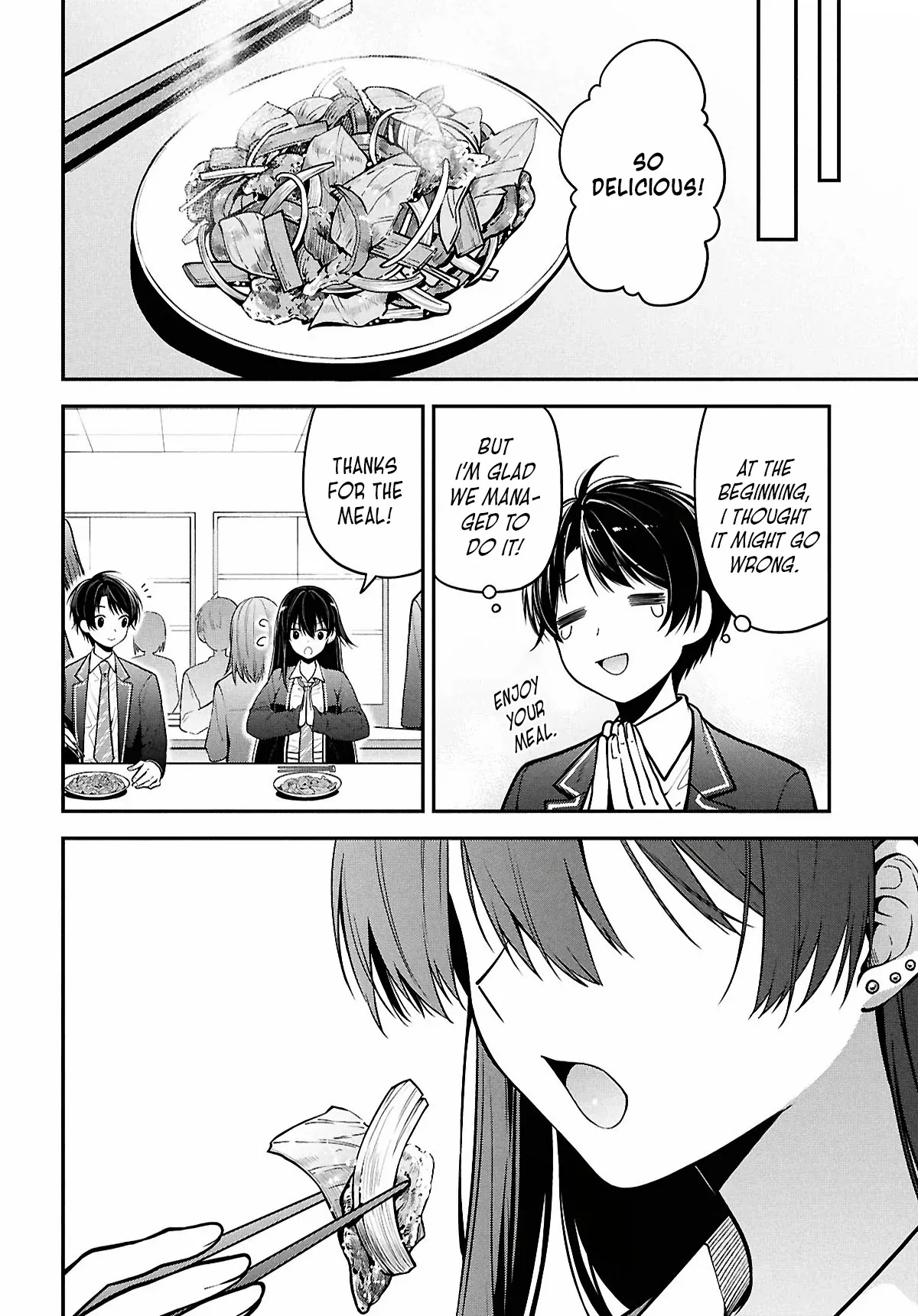 Tonari no Seki no Yankee Shimizu-san ga Kami o Kuroku Sometekita Chapter 2 page 28 - 