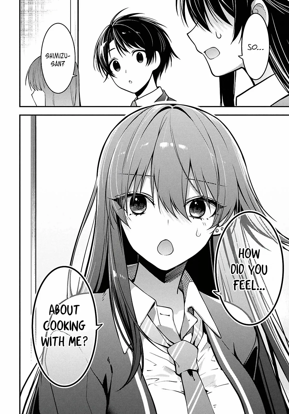 Tonari no Seki no Yankee Shimizu-san ga Kami o Kuroku Sometekita Chapter 2 page 30 - 