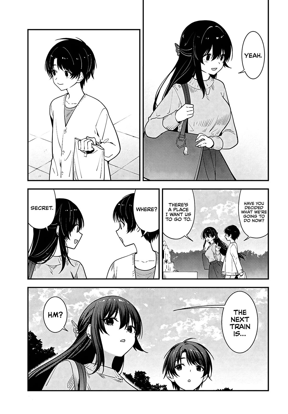 Tonari no Seki no Yankee Shimizu-san ga Kami o Kuroku Sometekita Chapter 20 page 26 - 