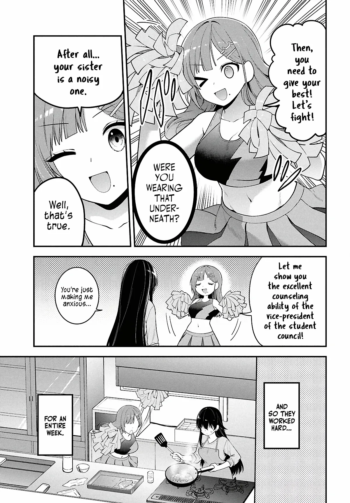Tonari no Seki no Yankee Shimizu-san ga Kami o Kuroku Sometekita Chapter 3 page 13 - 