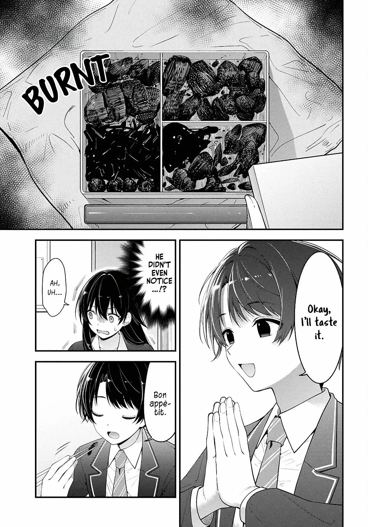 Tonari no Seki no Yankee Shimizu-san ga Kami o Kuroku Sometekita Chapter 3 page 21 - 