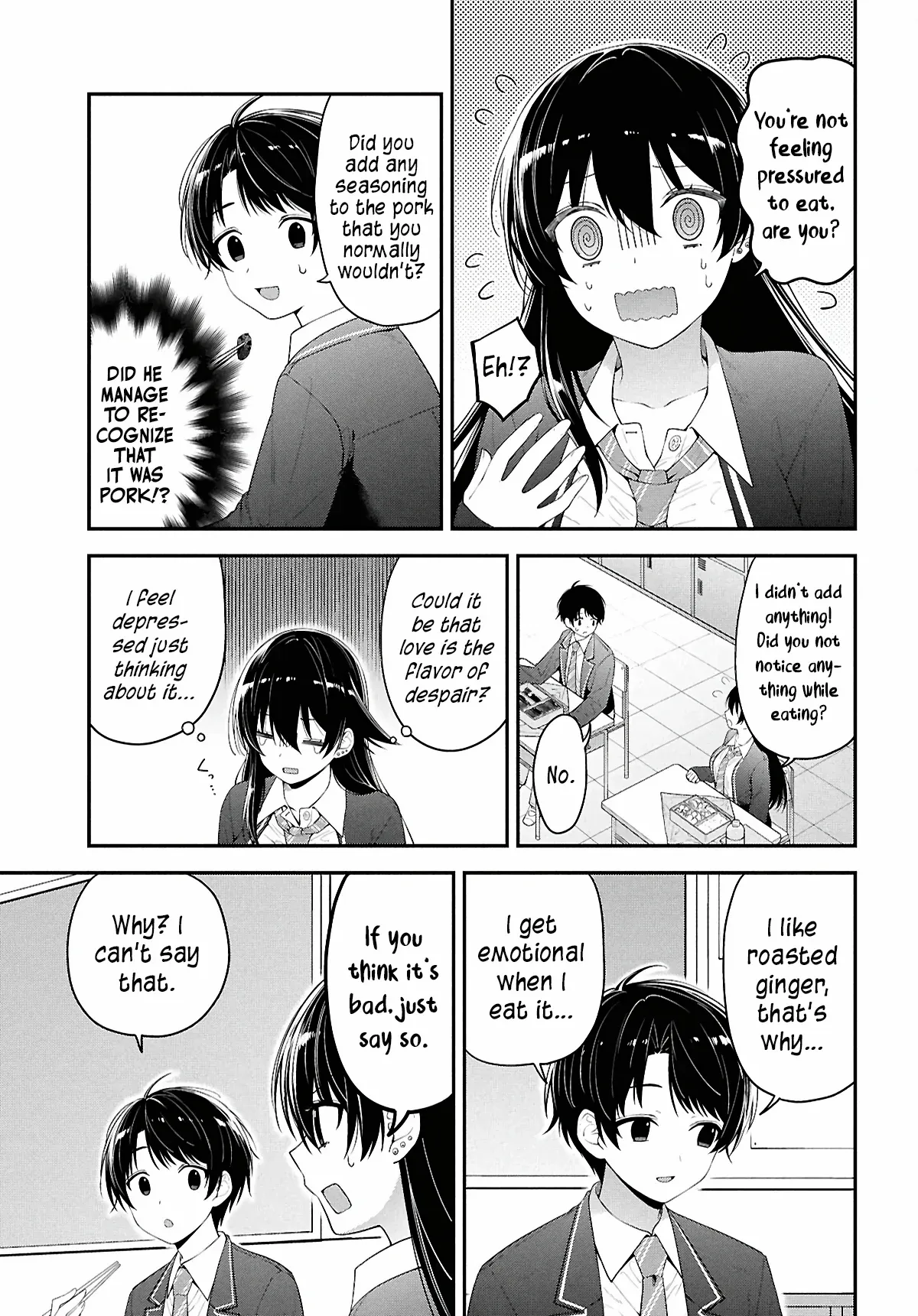 Tonari no Seki no Yankee Shimizu-san ga Kami o Kuroku Sometekita Chapter 3 page 23 - 