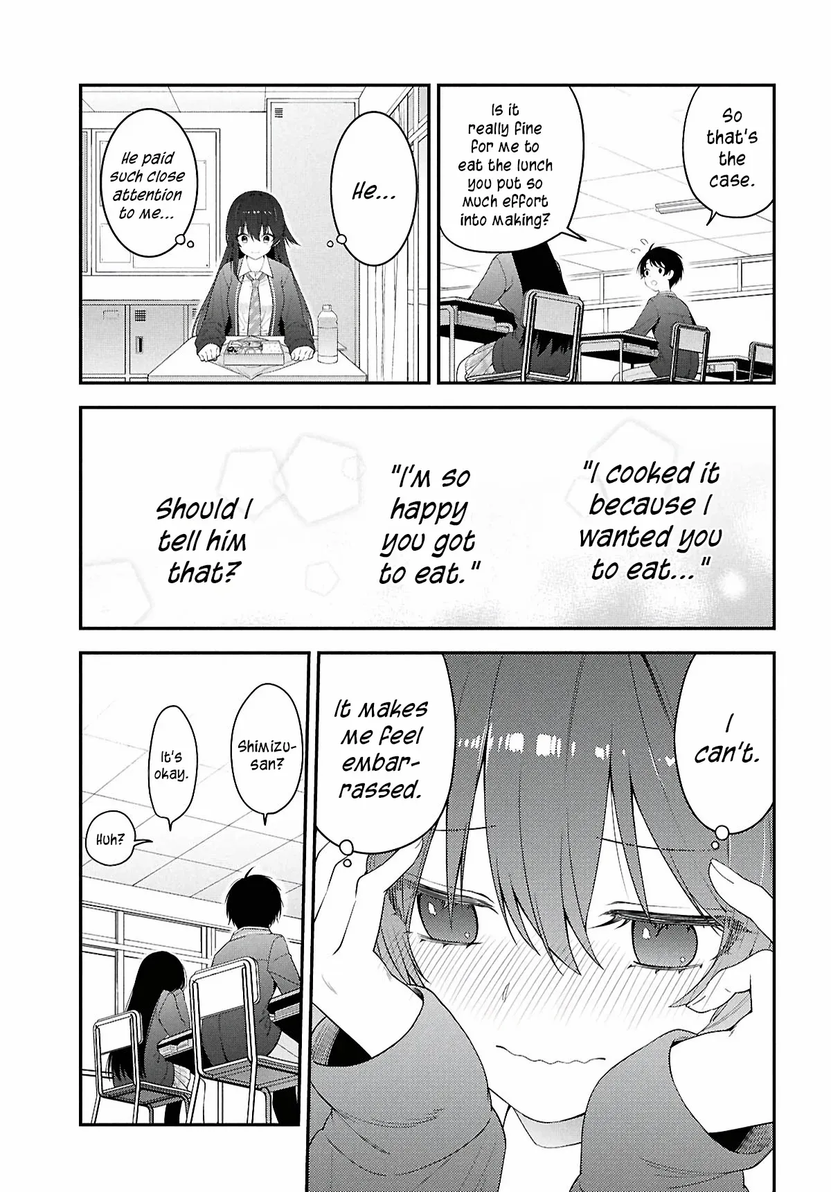 Tonari no Seki no Yankee Shimizu-san ga Kami o Kuroku Sometekita Chapter 3 page 25 - 