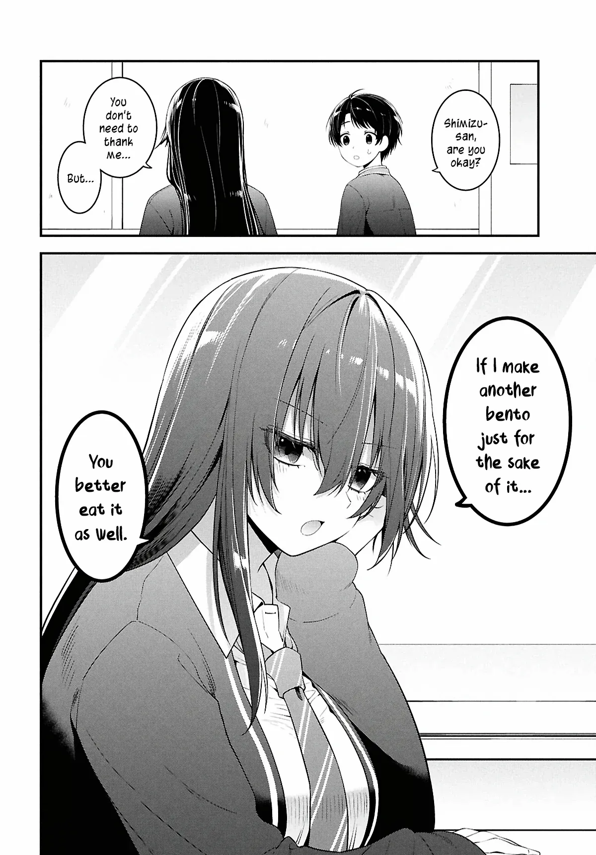 Tonari no Seki no Yankee Shimizu-san ga Kami o Kuroku Sometekita Chapter 3 page 31 - 