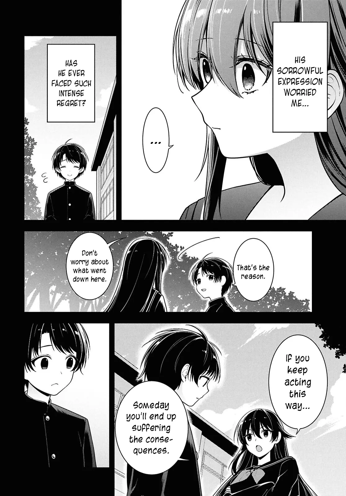 Tonari no Seki no Yankee Shimizu-san ga Kami o Kuroku Sometekita Chapter 4 page 25 - 