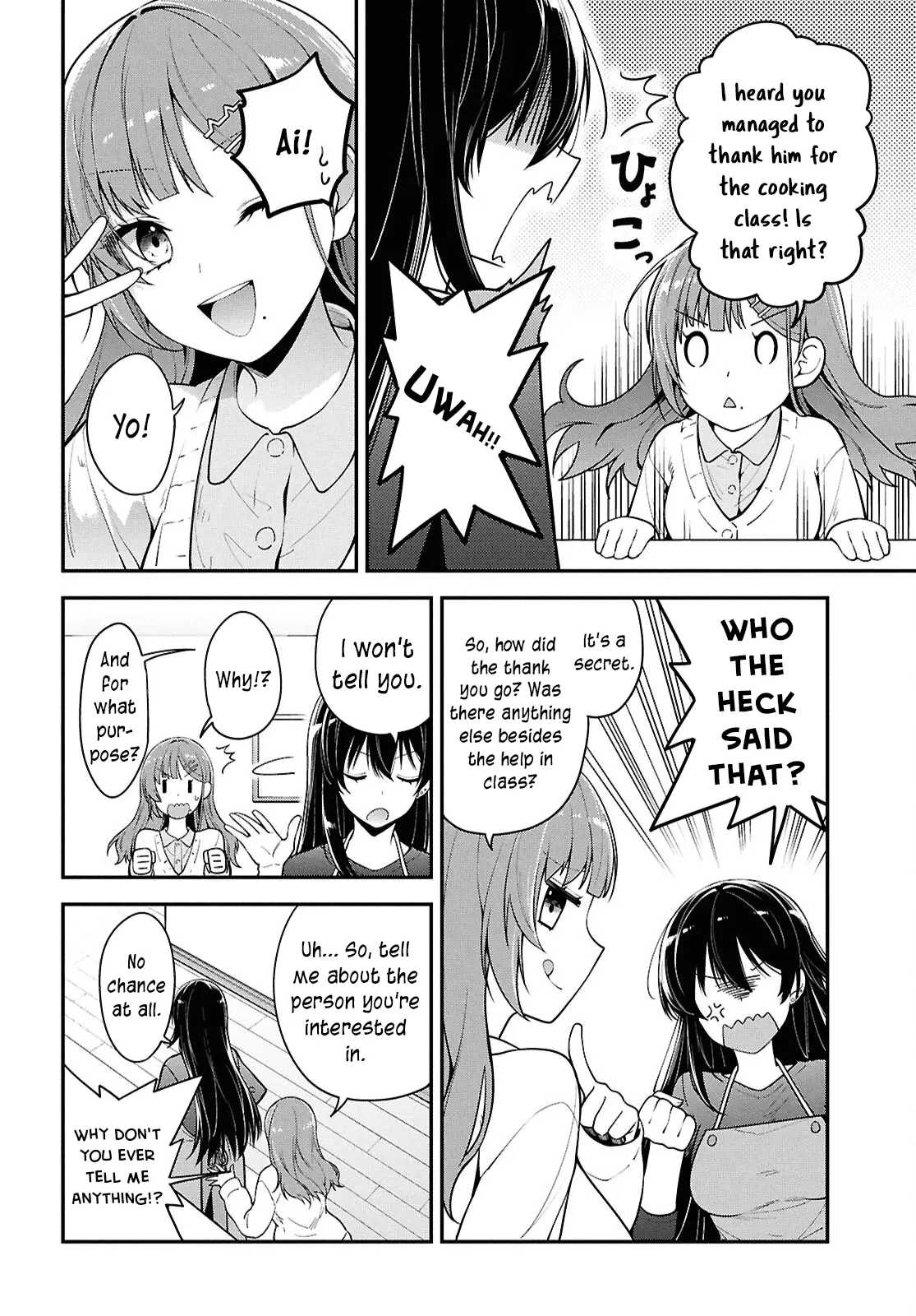 Tonari no Seki no Yankee Shimizu-san ga Kami o Kuroku Sometekita Chapter 4 page 5 - 