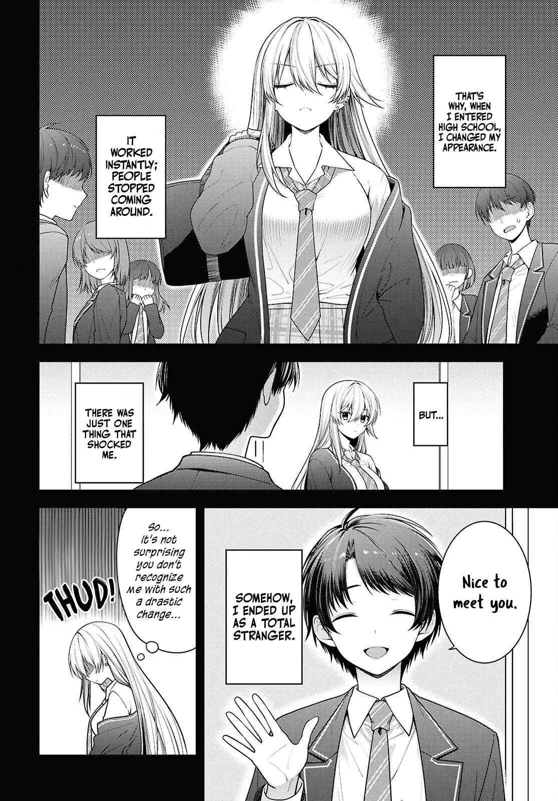 Tonari no Seki no Yankee Shimizu-san ga Kami o Kuroku Sometekita Chapter 5 page 2 - 